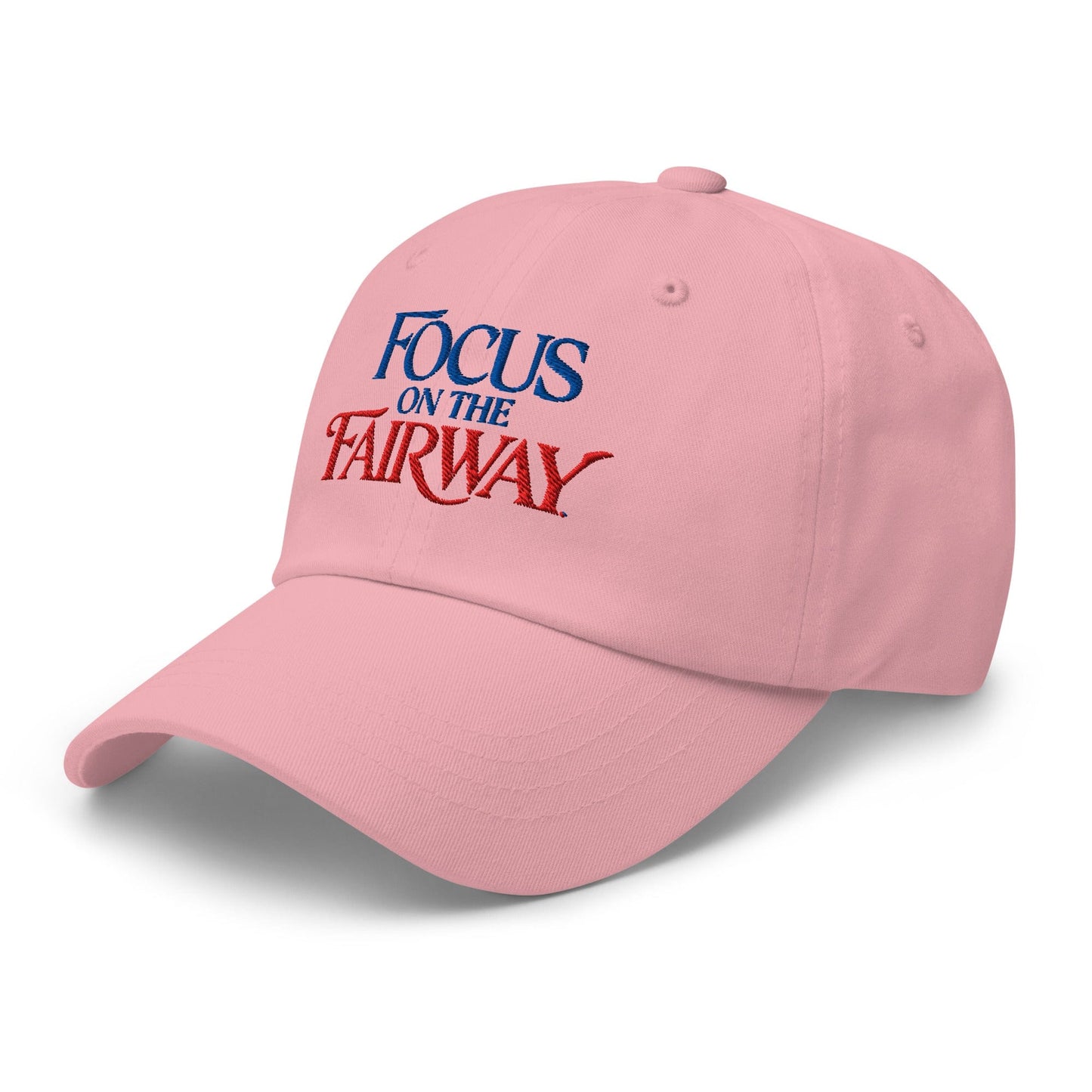 Focus on the Fairway Embroidered Golf Cap - Funny Golf Tee by Swing Epic