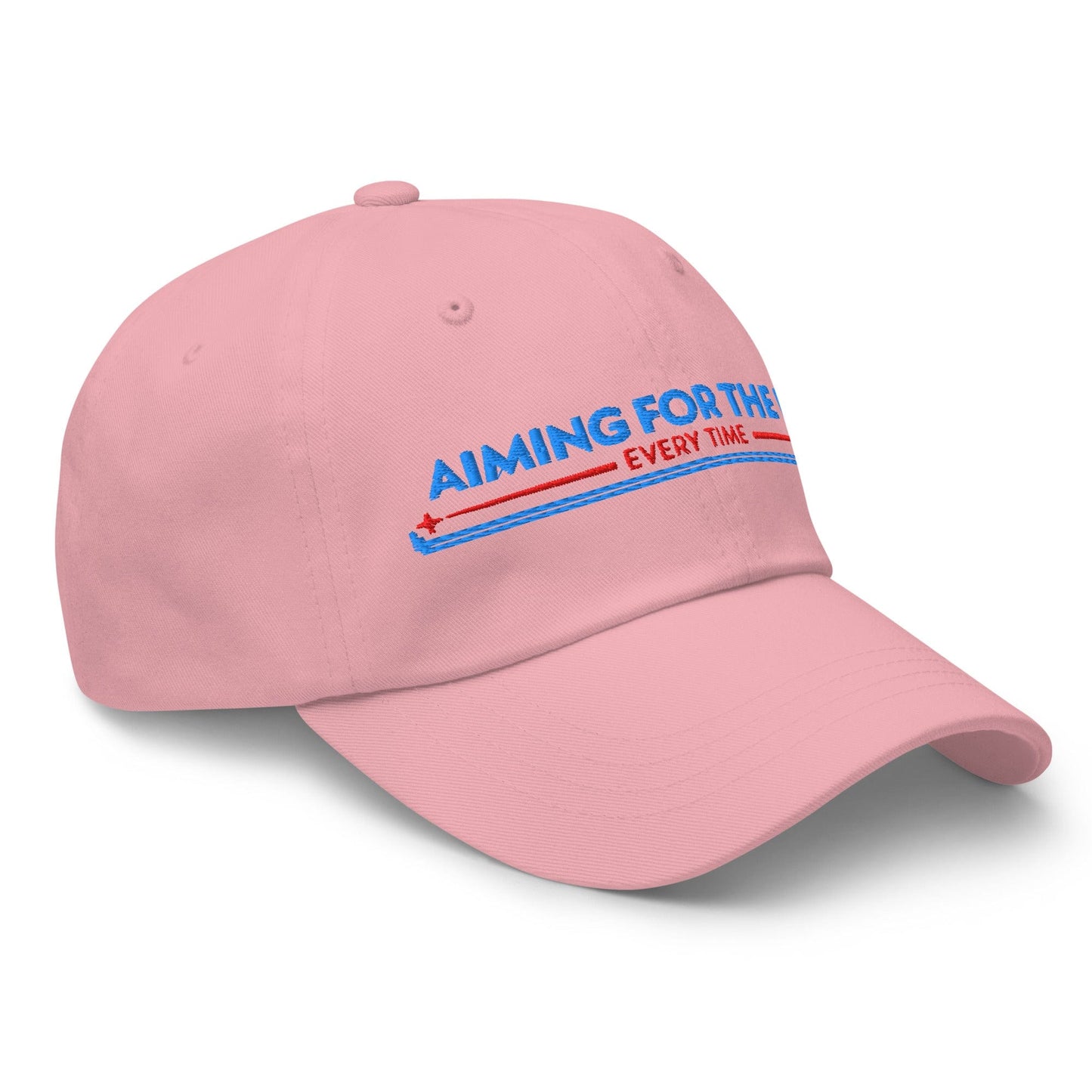 Aiming for the Pin Every Time Engaging Embroidered Golf Cap - Funny Golf Tee by Swing Epic
