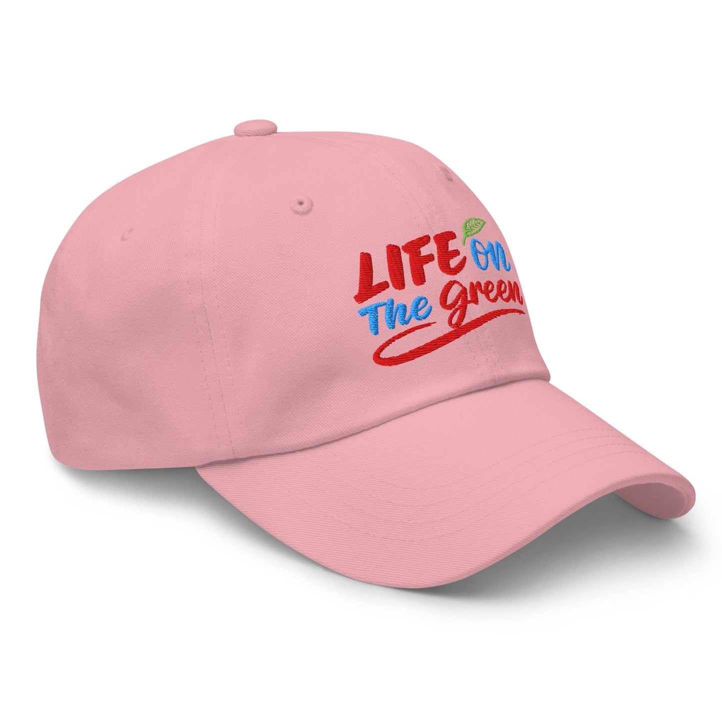 LIFE on The Green Embroidered Golf Cap - Funny Golf Tee by Swing Epic