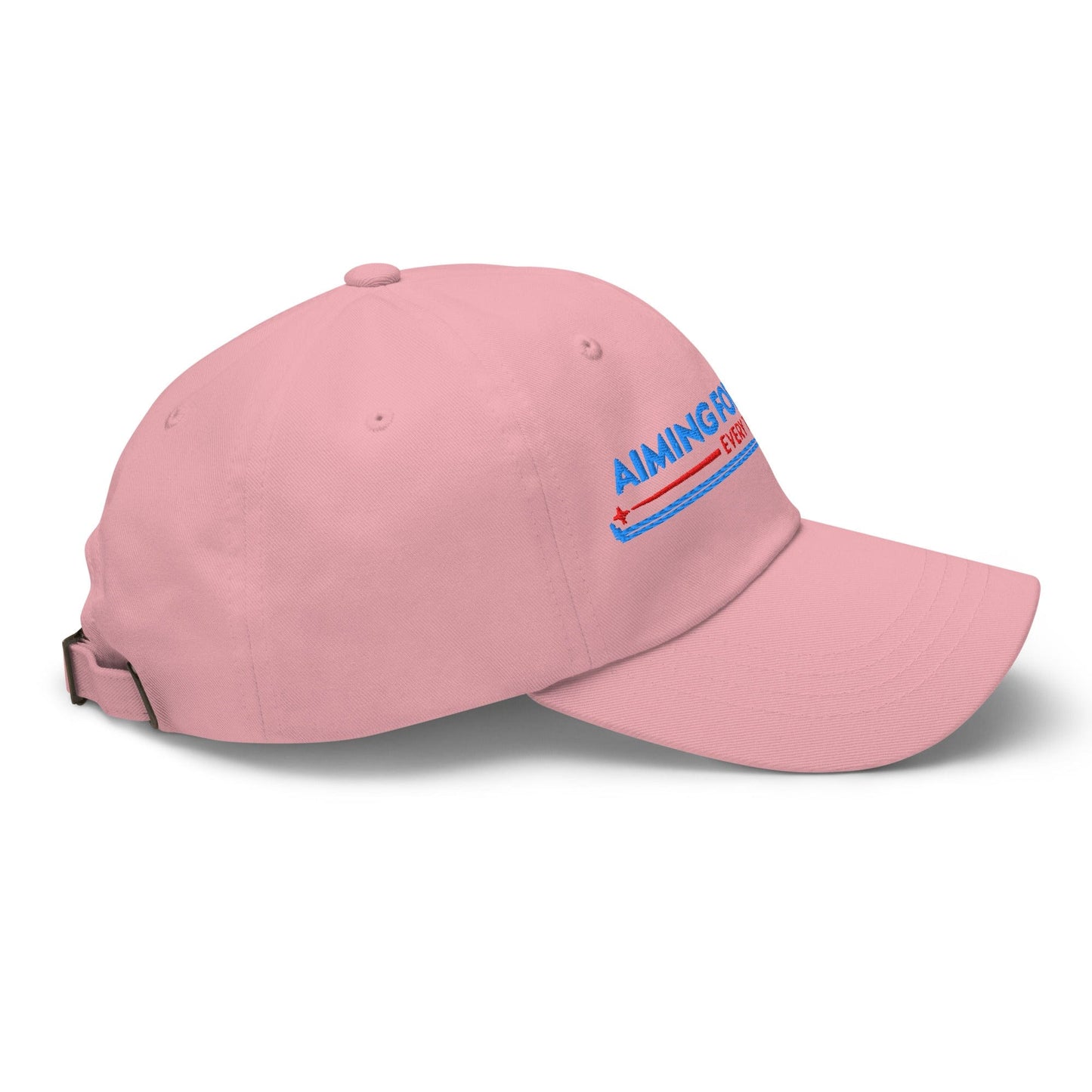 Aiming for the Pin Every Time Engaging Embroidered Golf Cap - Funny Golf Tee by Swing Epic