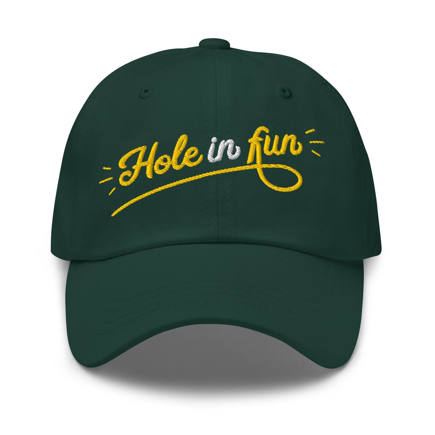 Hole in Fun Embroidered Golf Cap - Funny Golf Tee by Swing Epic