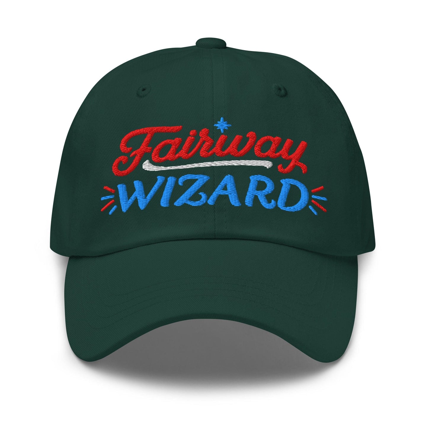 Fairway Wizard Embroidered Golf Cap - Funny Golf Tee by Swing Epic
