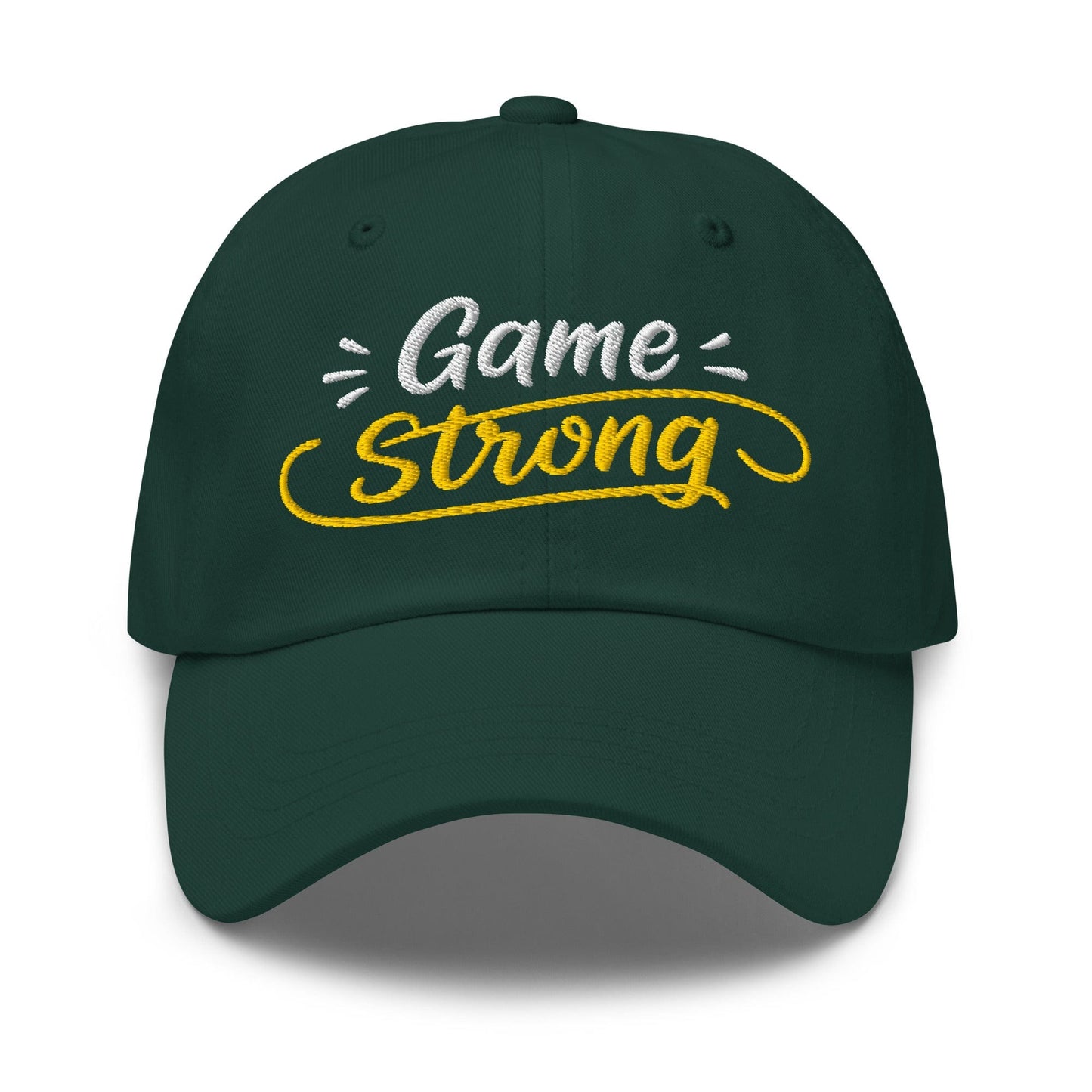 Game Strong Embroidered Golf Cap - Funny Golf Tee by Swing Epic