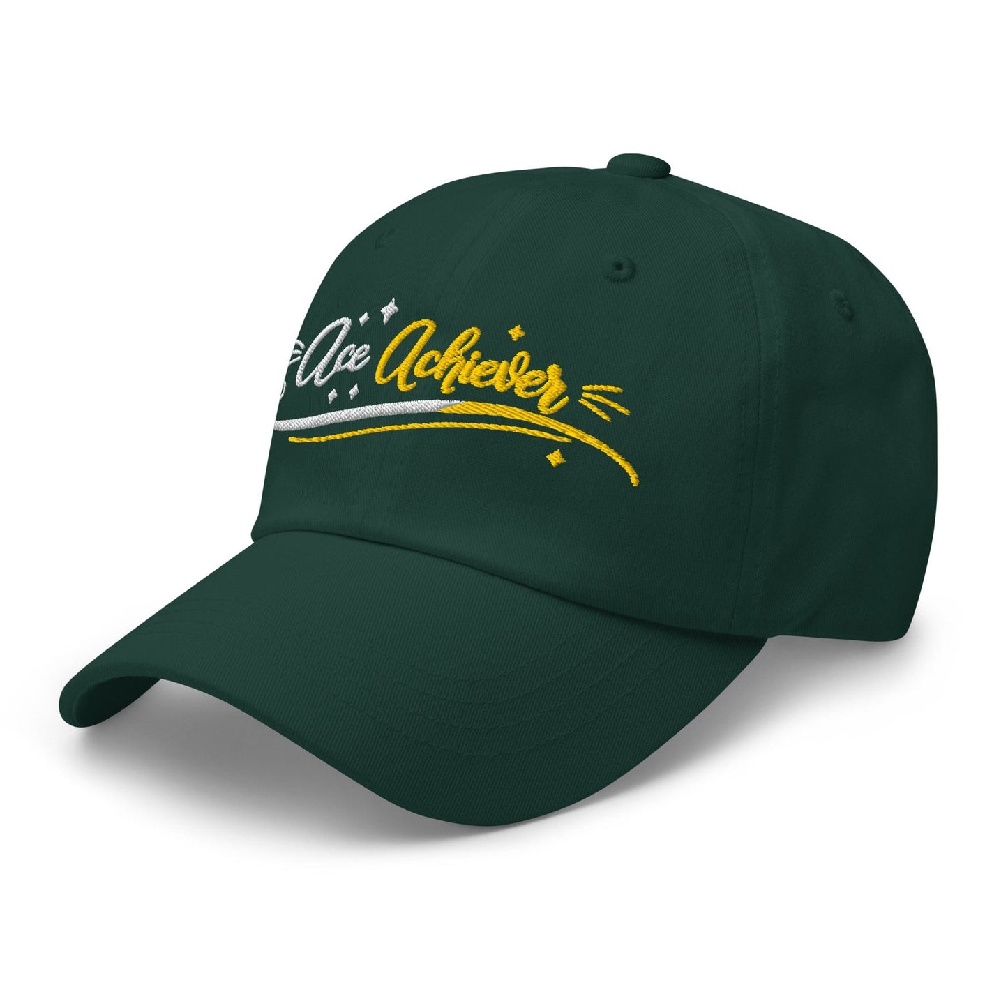 Ace Achiever Sparkle Magic Swirl Embroidered Golf Cap - Funny Golf Tee by Swing Epic