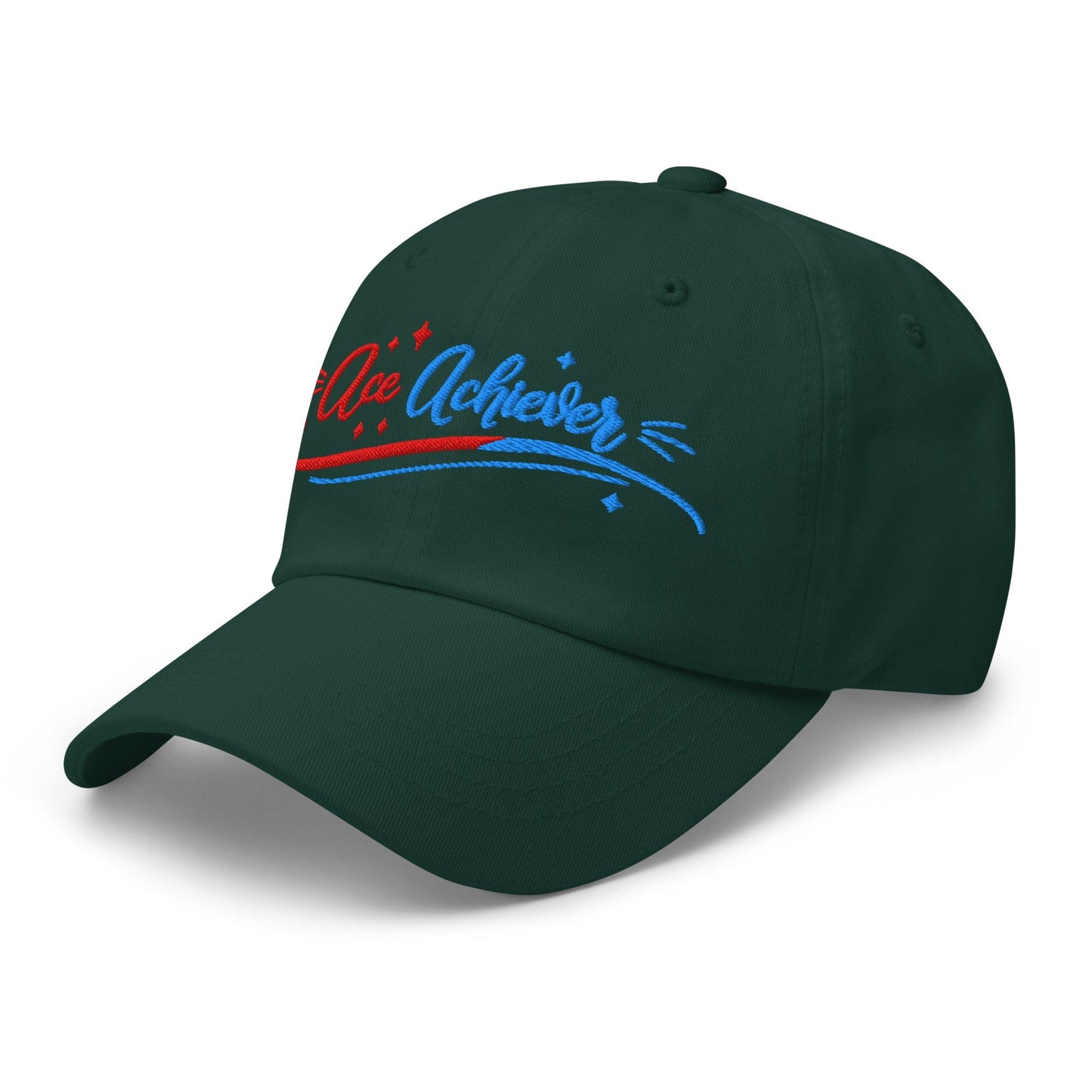 Ace Achiever Sparkle Magic Swirl Embroidered Golf Cap - Funny Golf Tee by Swing Epic