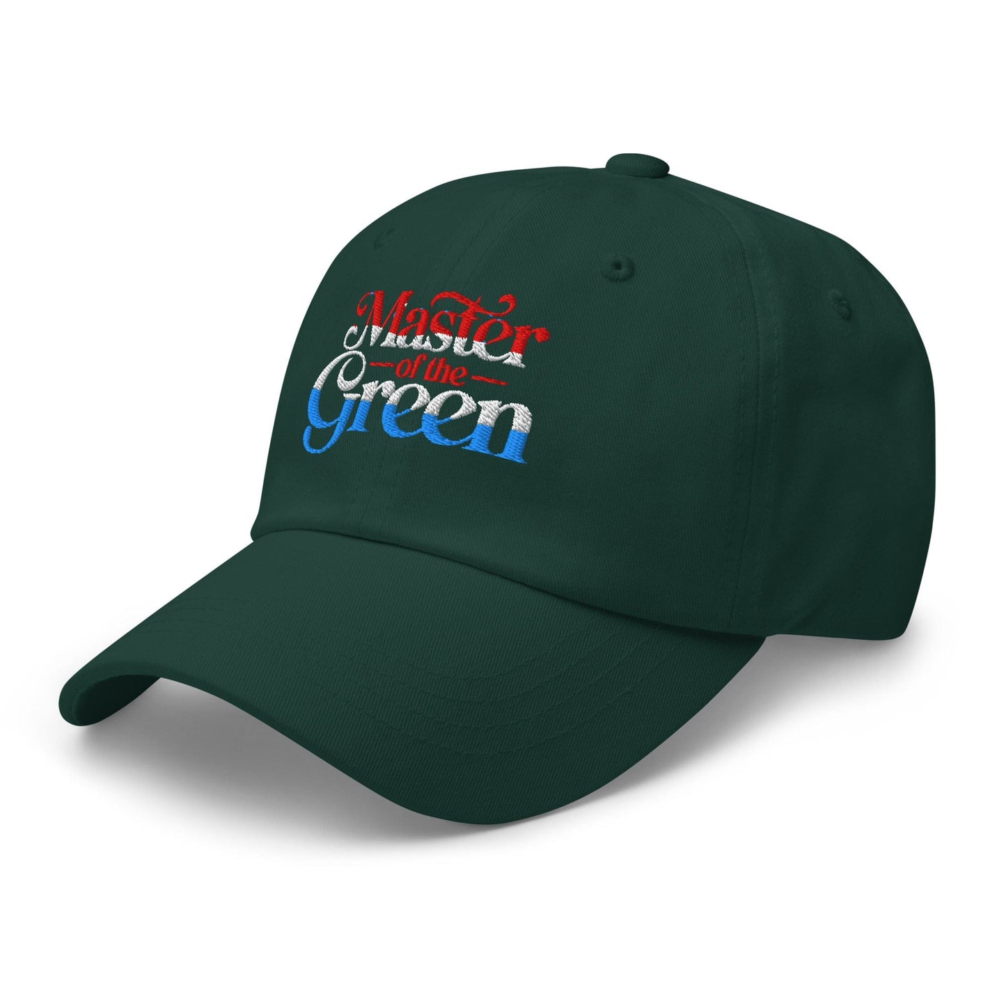 Master of the Green Engaging Embroidered Golf Cap - Funny Golf Tee by Swing Epic