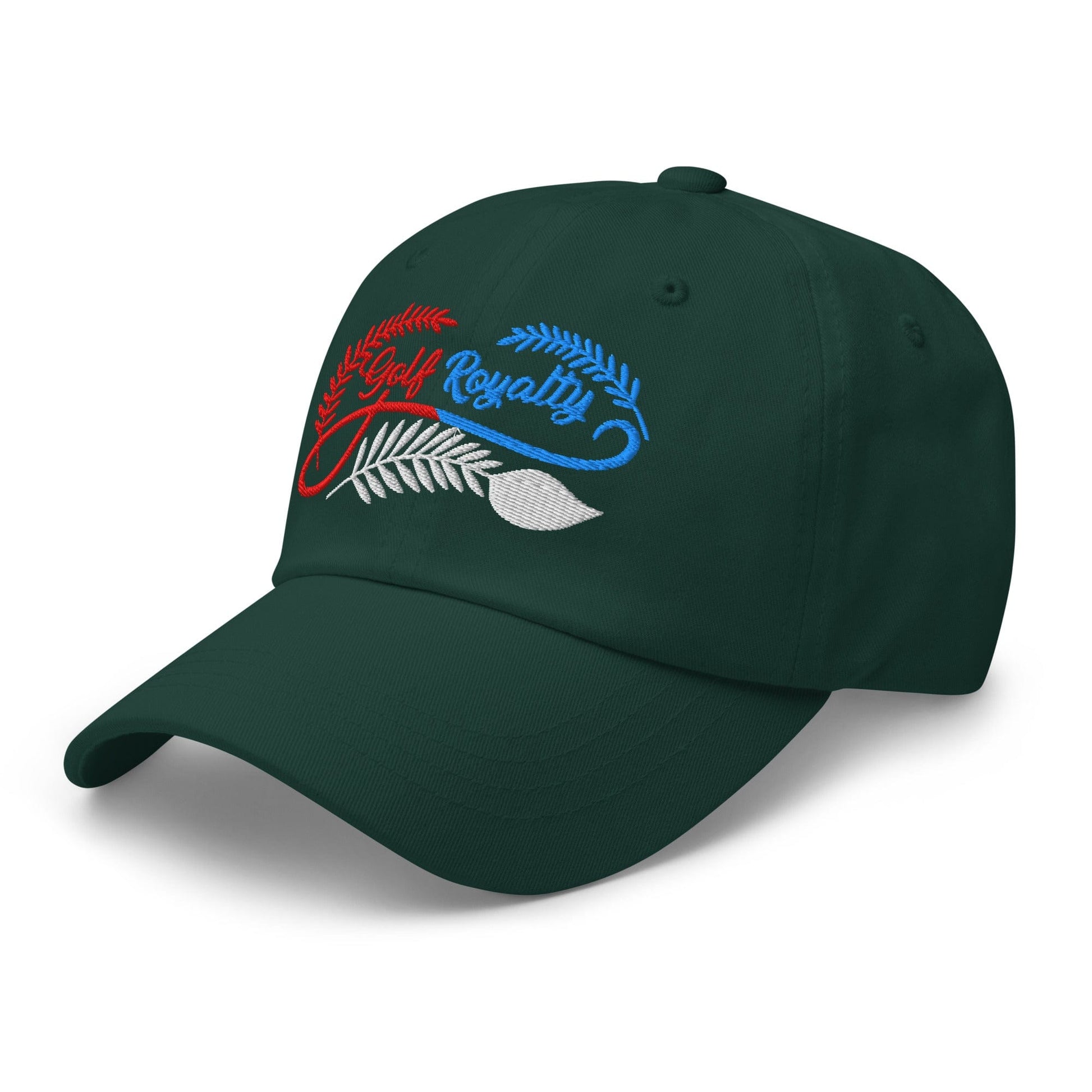 Golf Royalty Fun Design Embroidered Golf Cap - Funny Golf Tee by Swing Epic