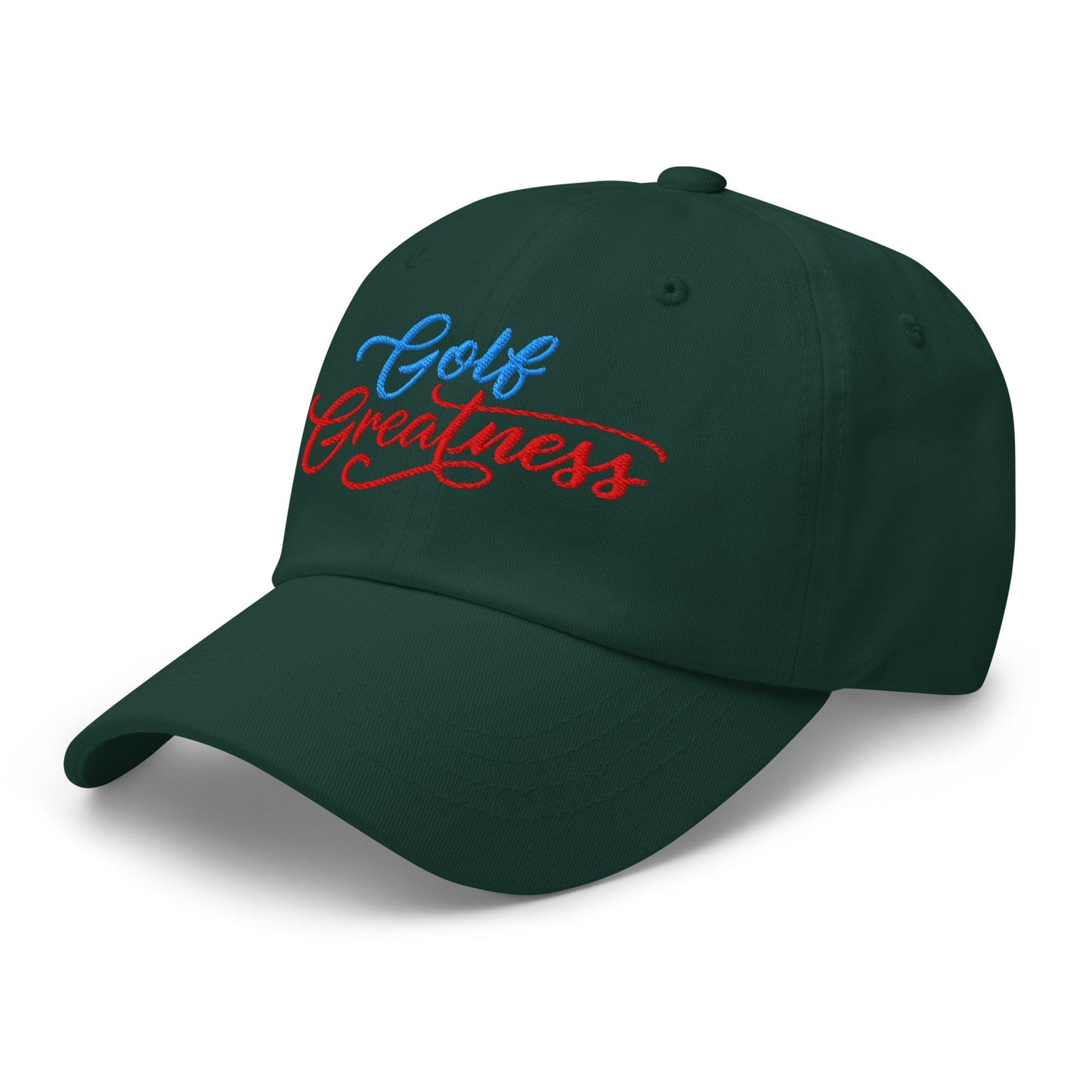Golf Greatness Embroidered Golf Cap - Funny Golf Tee by Swing Epic