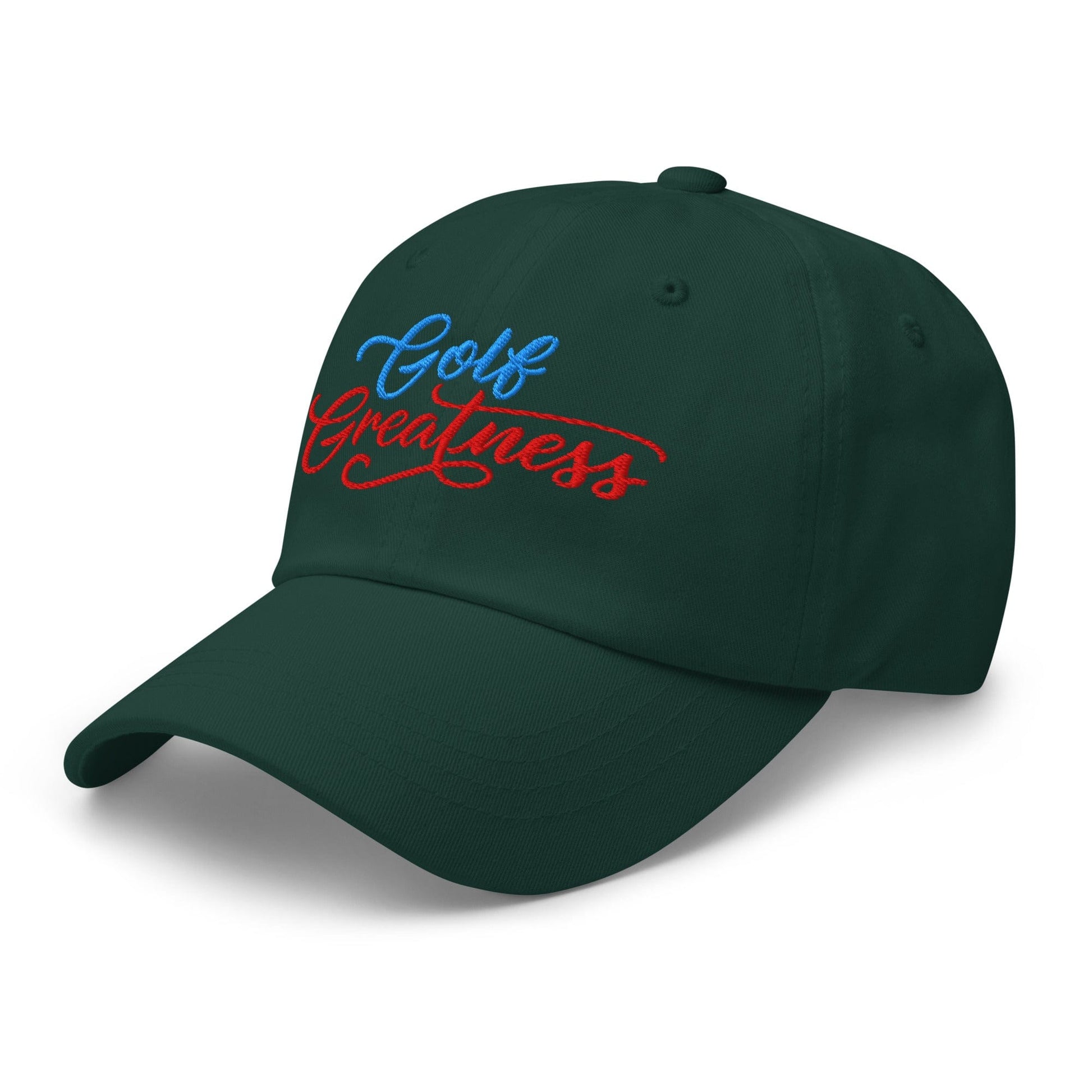 Golf Greatness Embroidered Golf Cap - Funny Golf Tee by Swing Epic