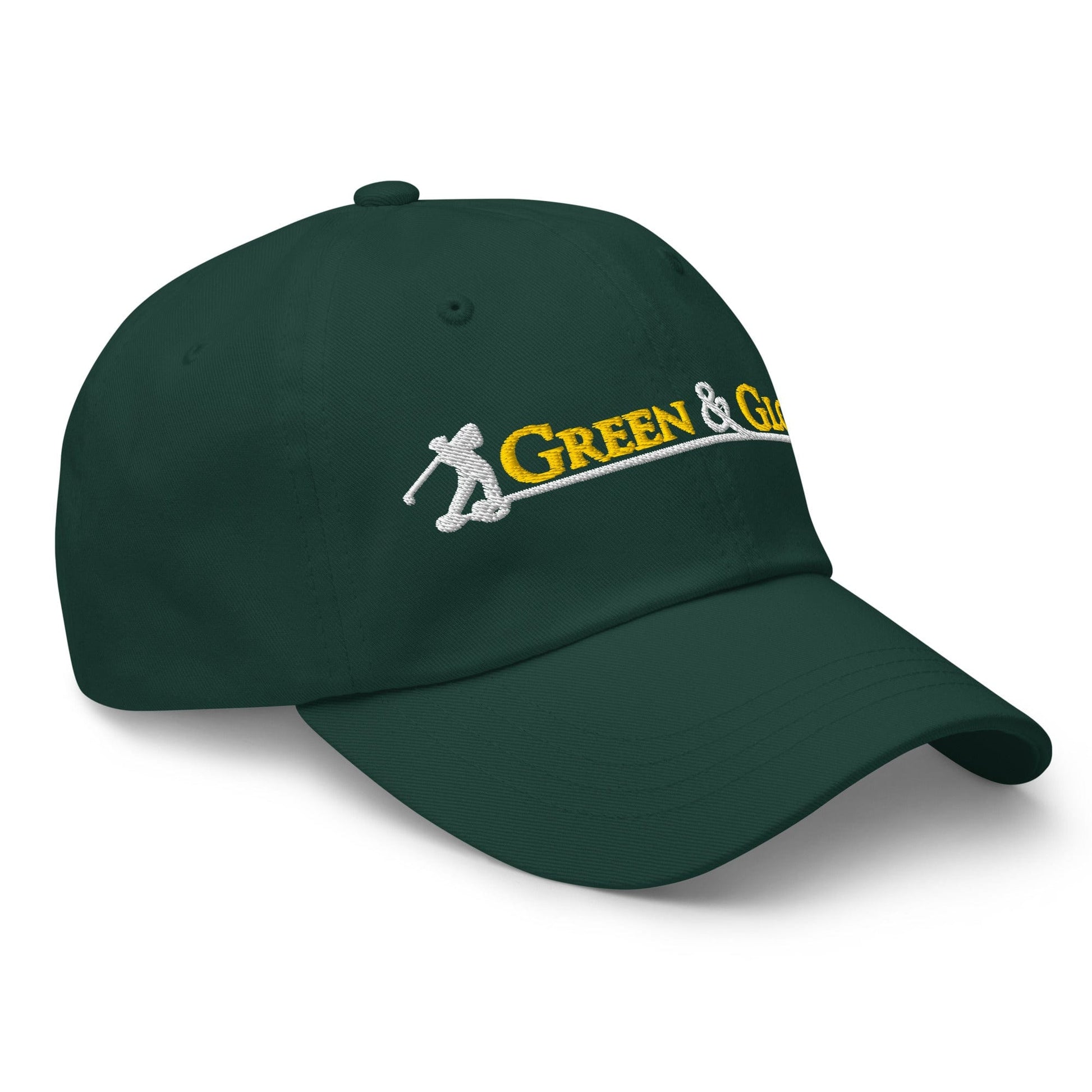 Green & Glory Embroidered Golf Cap - Funny Golf Tee by Swing Epic