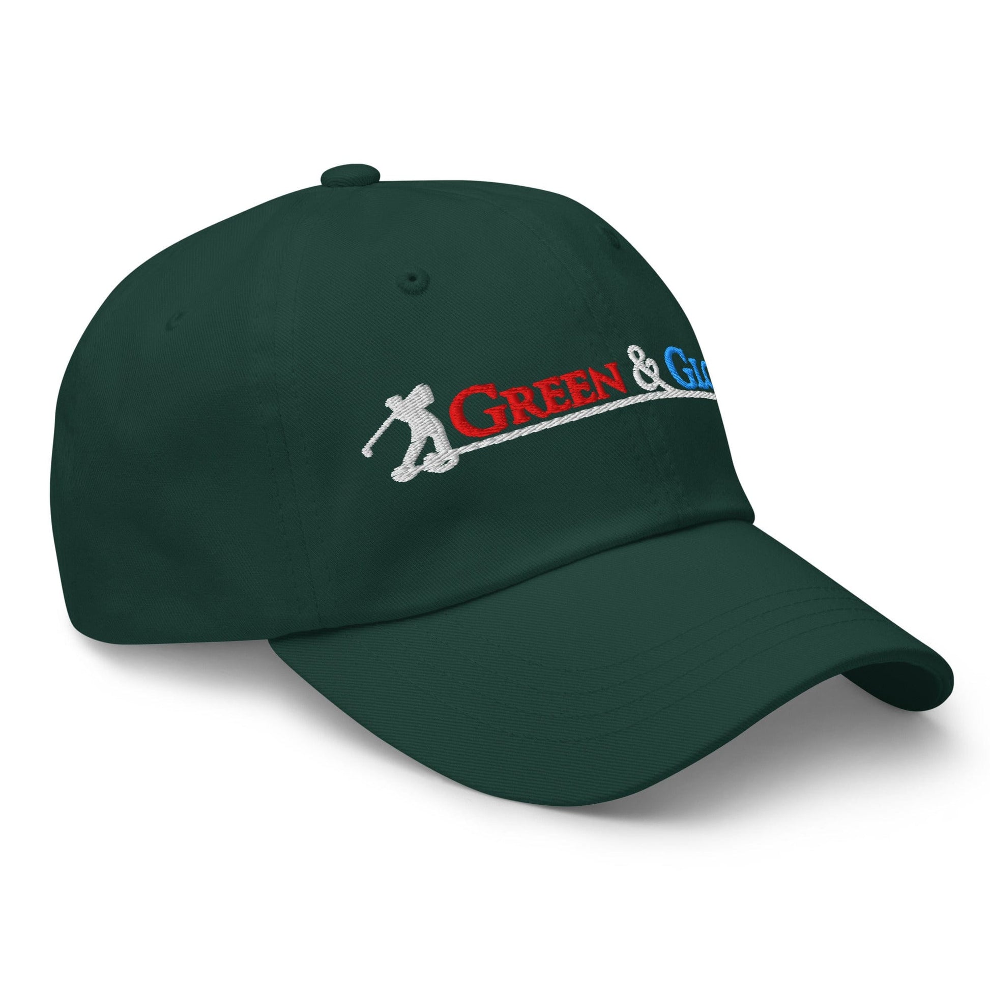 Green & Glory Embroidered Golf Cap - Funny Golf Tee by Swing Epic