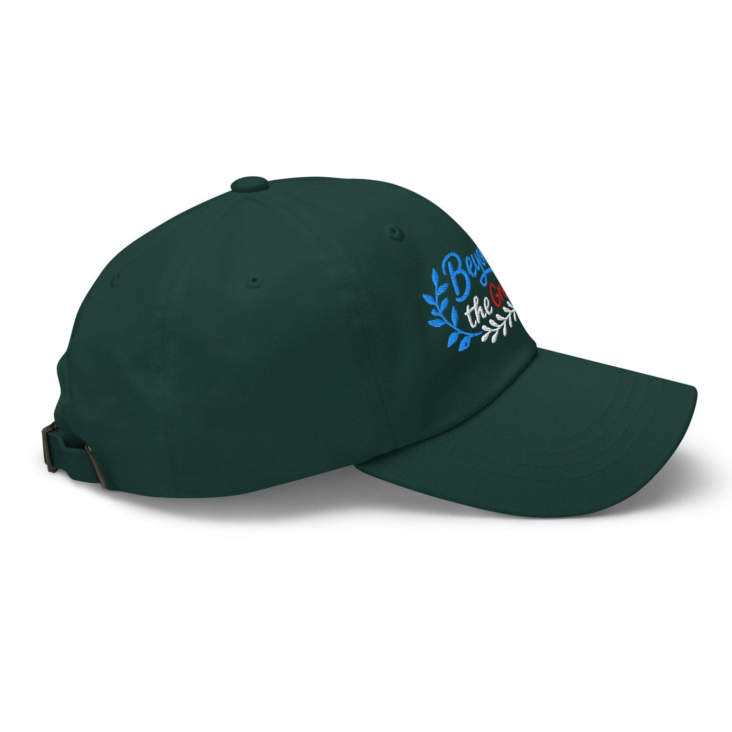 Beyond the Greens Embroidered Golf Cap - Funny Golf Tee by Swing Epic