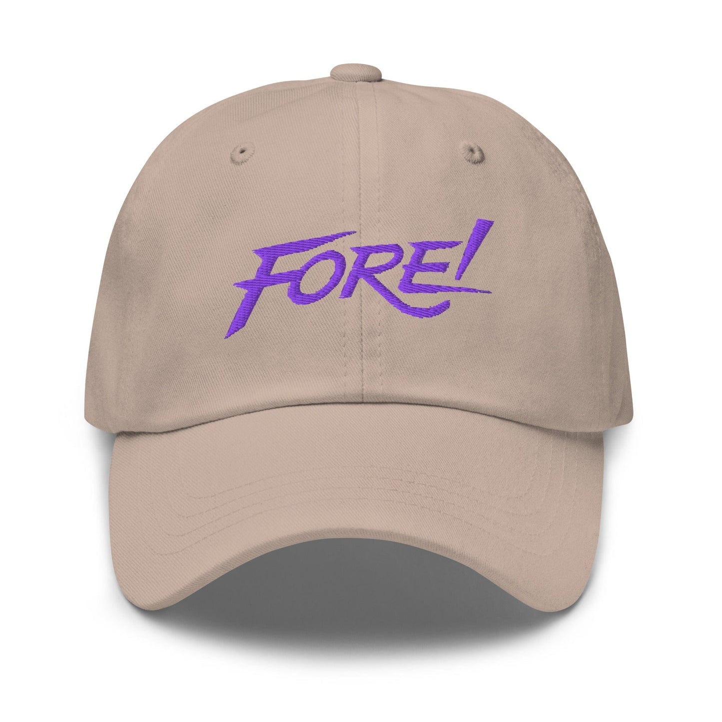 FORE Lookout Fun Embroidered Golf Cap - Funny Golf Tee by Swing Epic