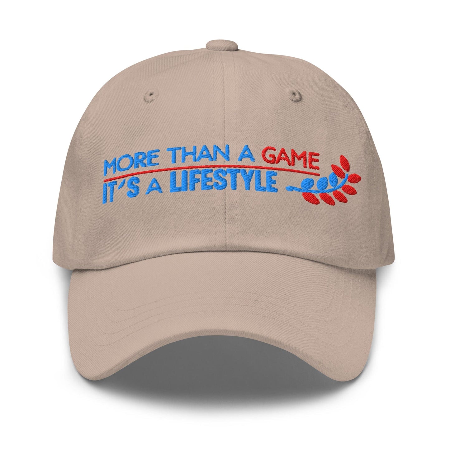More Than a Game It's a Lifestyle Embroidered Golf Cap - Funny Golf Tee by Swing Epic