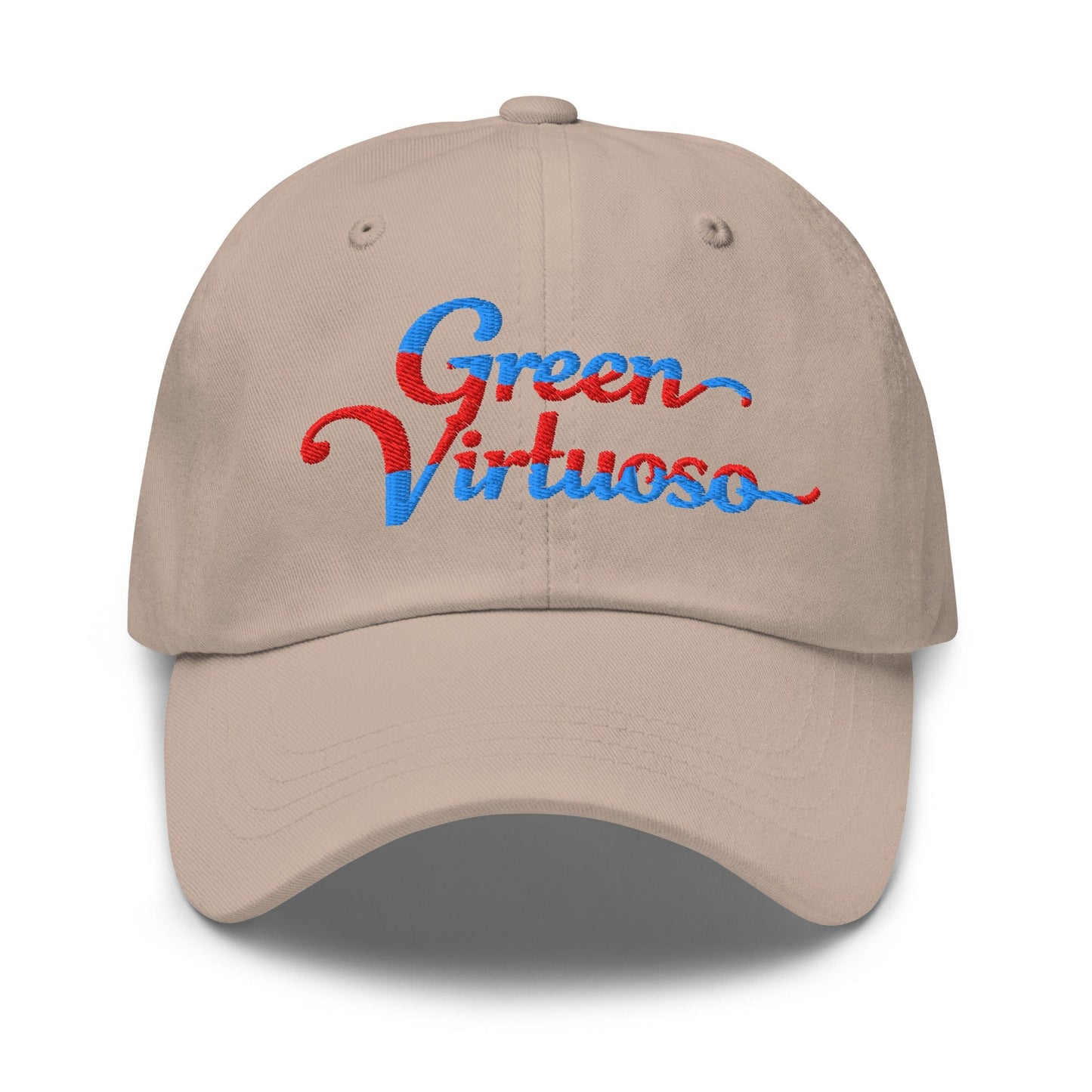 Green Virtuoso Engaging Fun Spirit Embroidered Golf Cap - Funny Golf Tee by Swing Epic
