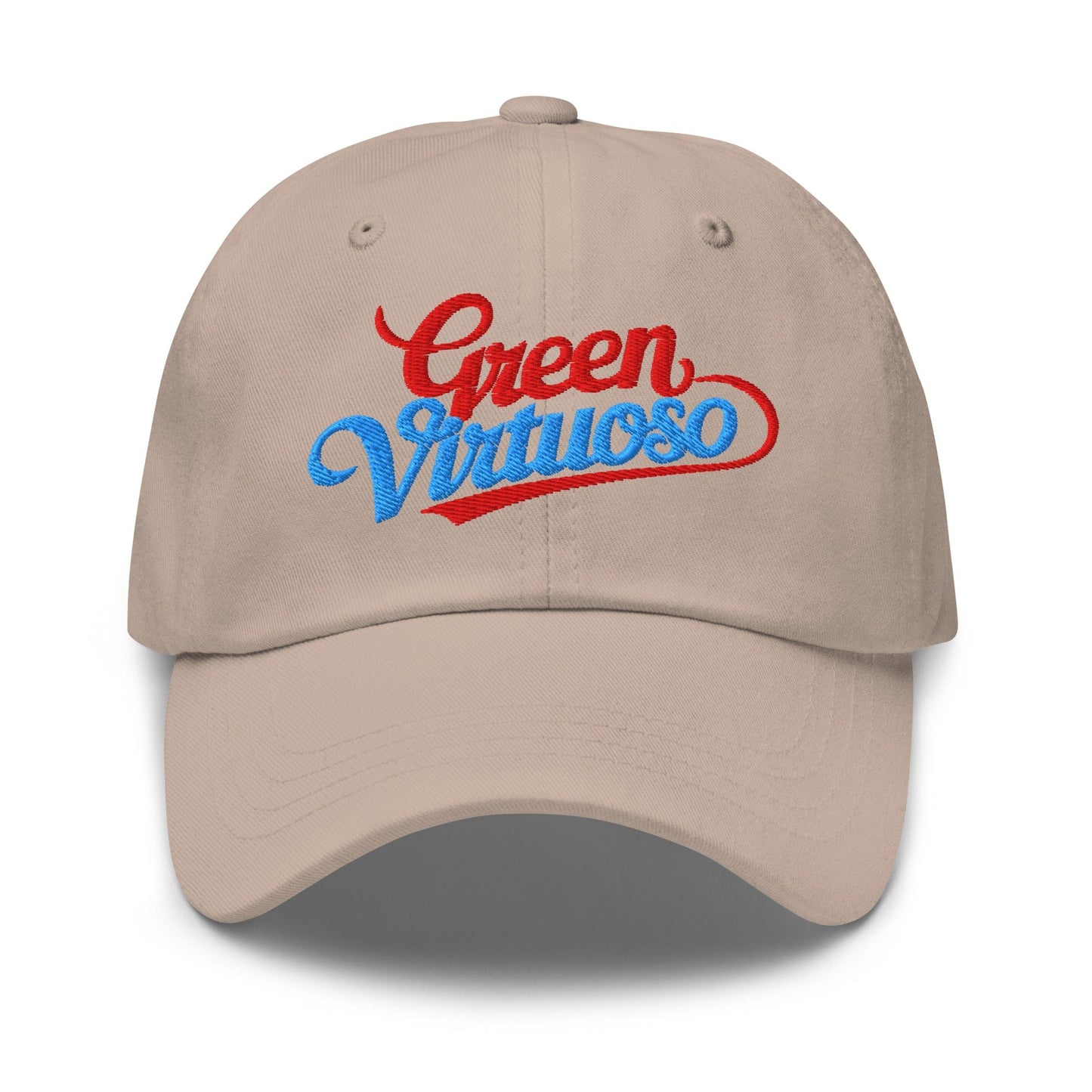 Green Virtuoso Embroidered Golf Cap - Funny Golf Tee by Swing Epic