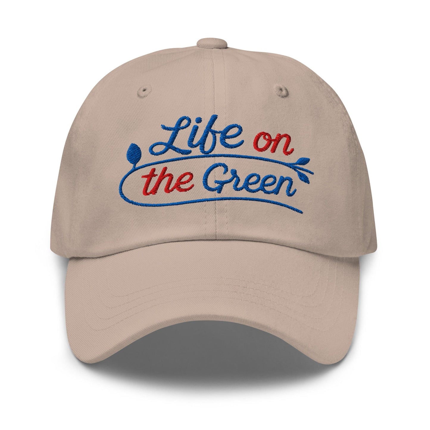 Life on the Green Embroidered Golf Cap - Funny Golf Tee by Swing Epic