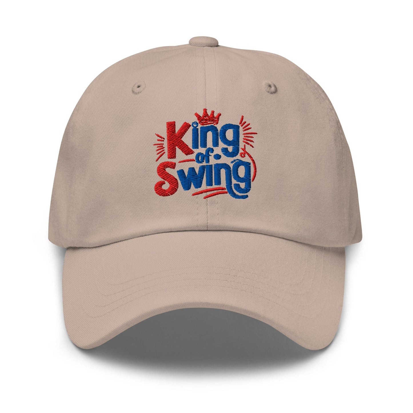 King of Swing Embroidered Golf Cap - Funny Golf Tee by Swing Epic