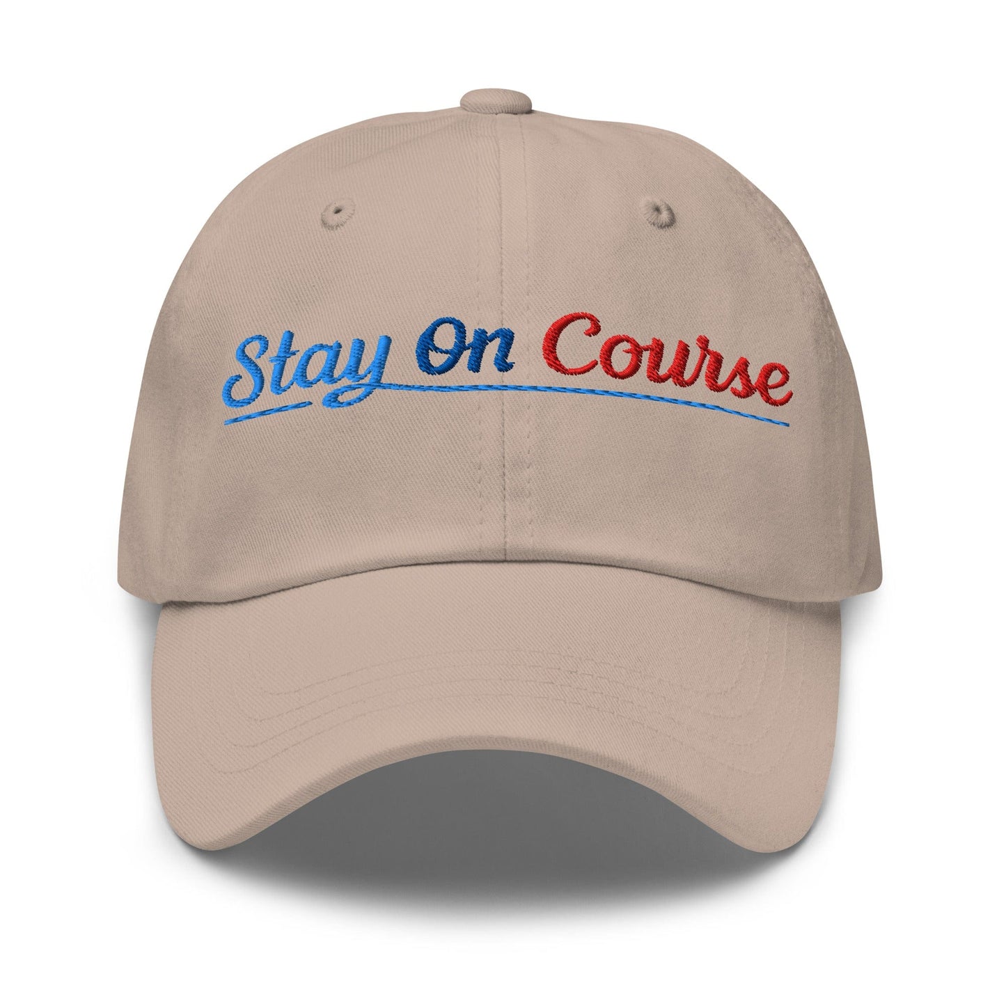 Stay On Course Embroidered Golf Cap - Funny Golf Tee by Swing Epic
