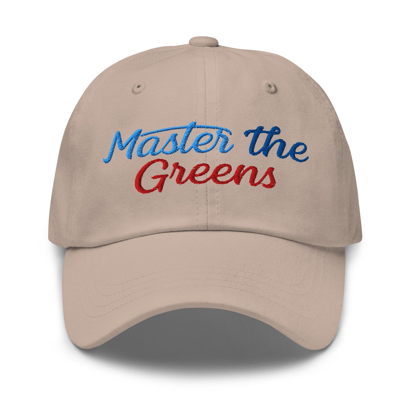 Master the Greens Embroidered Golf Cap - Funny Golf Tee by Swing Epic