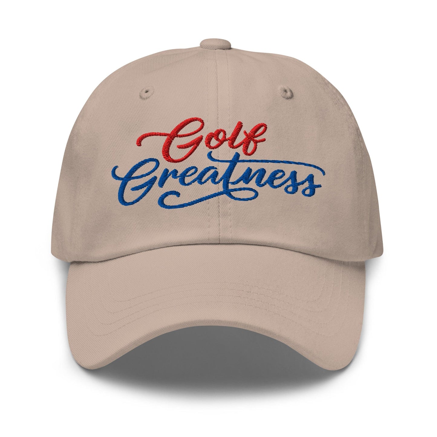 Golf Greatness Embroidered Golf Cap - Funny Golf Tee by Swing Epic