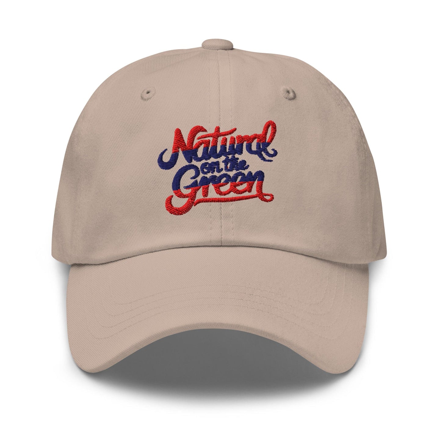 Natural on the Green Fun Embroidered Golf Cap - Funny Golf Tee by Swing Epic