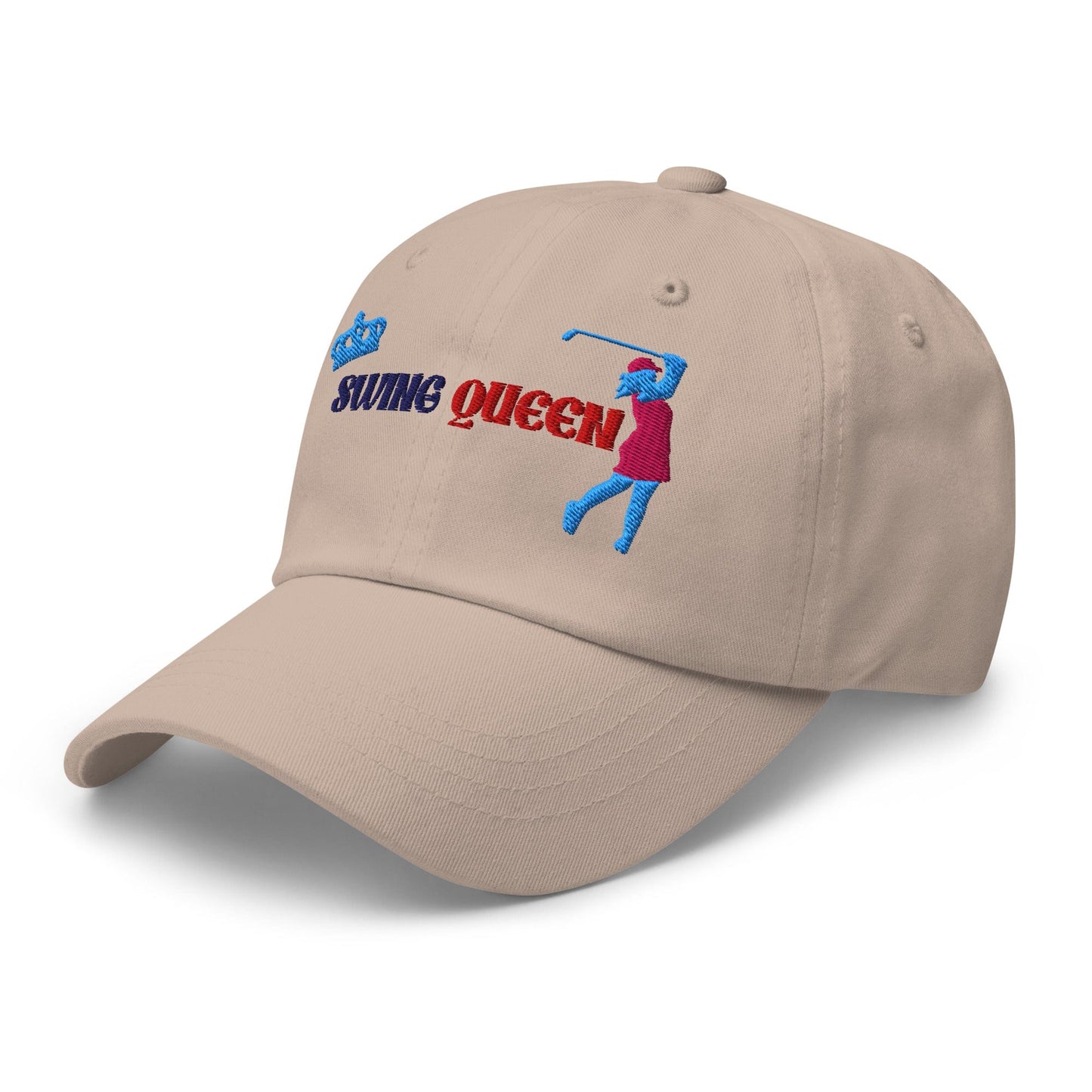 Swing Queen Embroidered Golf Cap - Funny Golf Tee by Swing Epic
