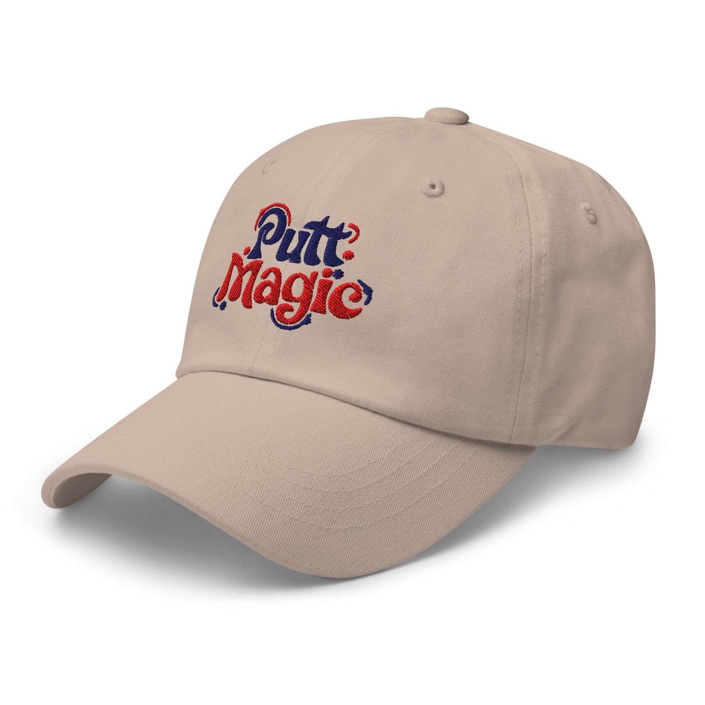 Putt Magic Quirky Embroidered Golf Cap - Funny Golf Tee by Swing Epic