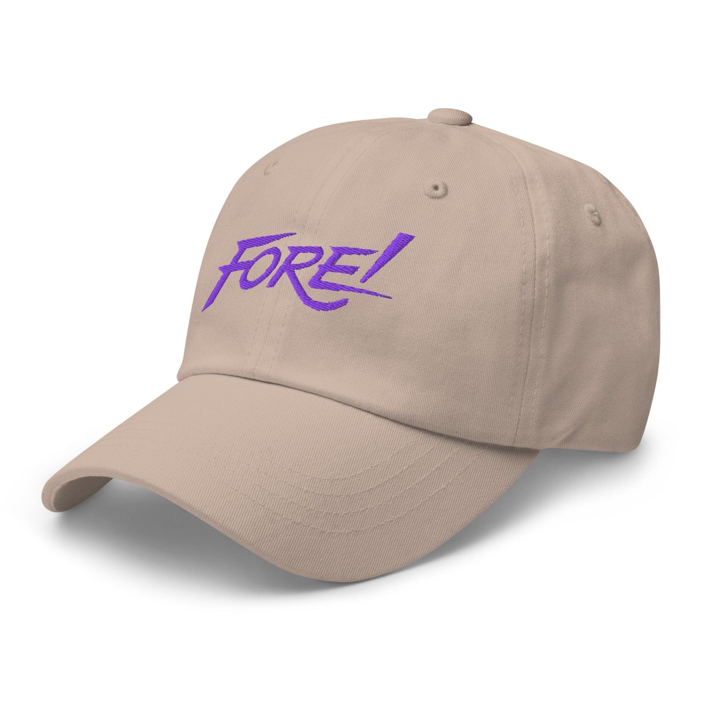 FORE Lookout Fun Embroidered Golf Cap - Funny Golf Tee by Swing Epic