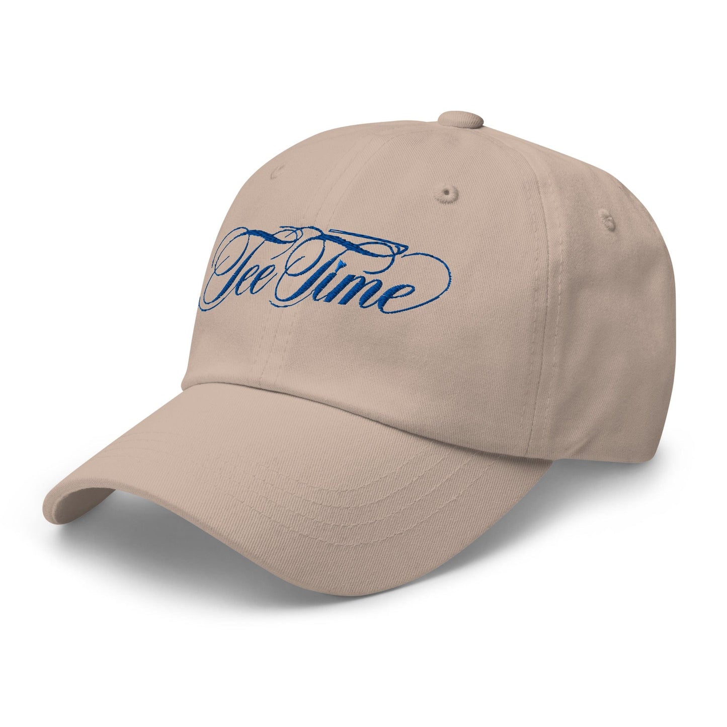Tee Time Engaging Fun Embroidered Golf Cap - Funny Golf Tee by Swing Epic
