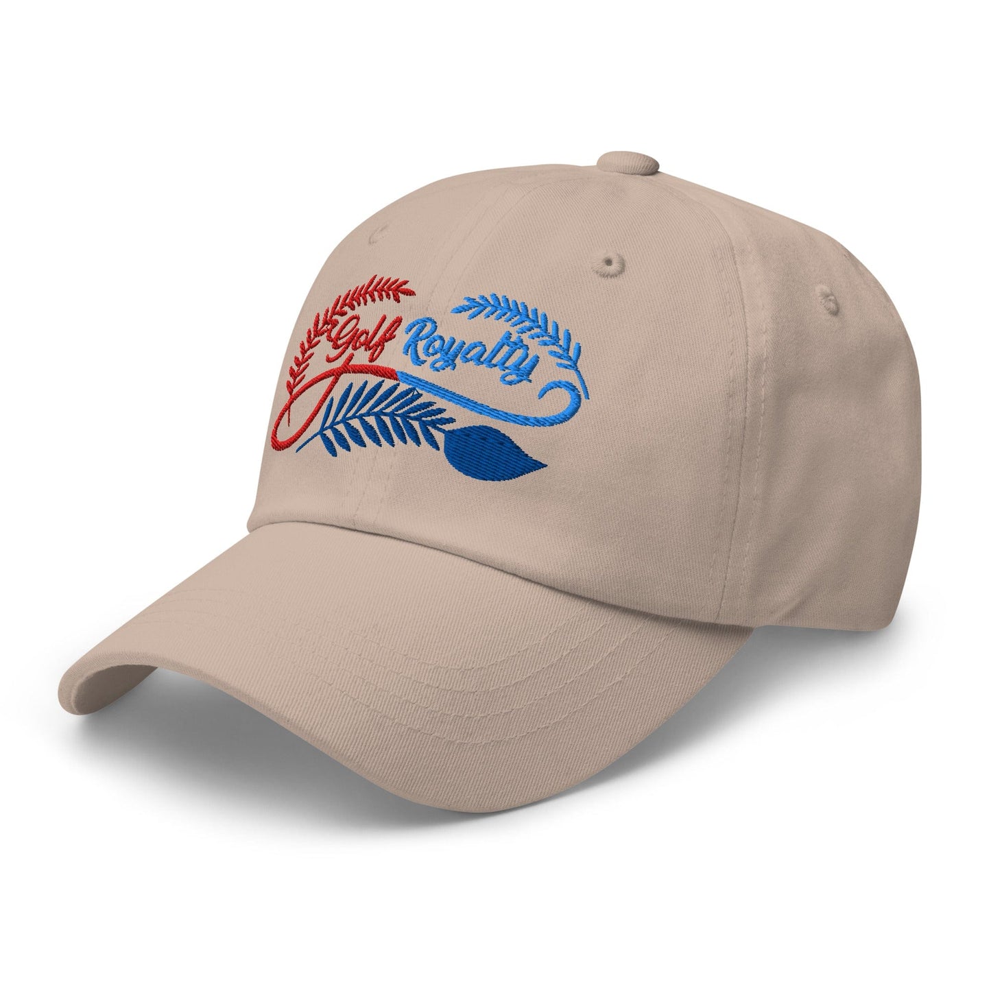 Golf Royalty Fun Design Embroidered Golf Cap - Funny Golf Tee by Swing Epic