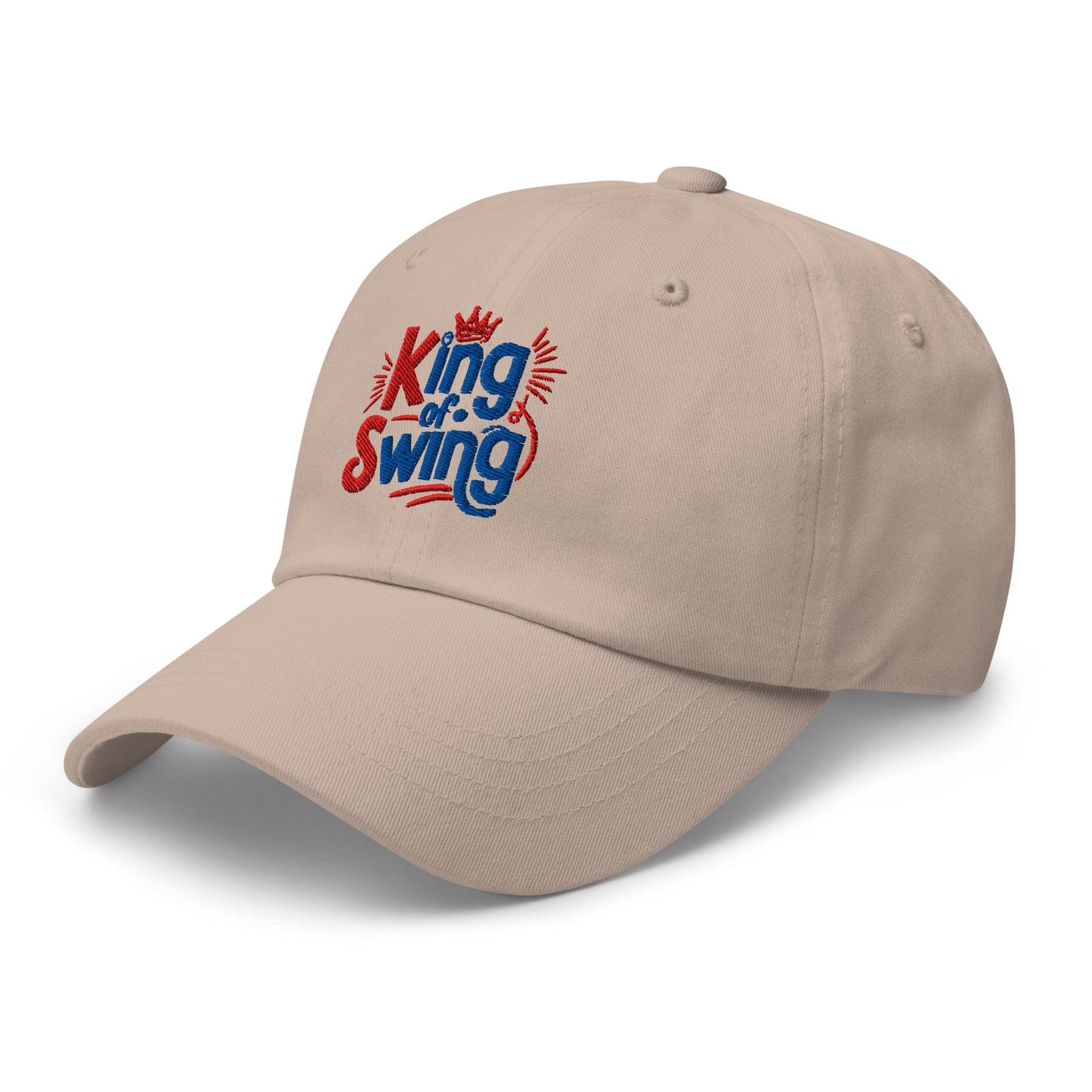 King of Swing Embroidered Golf Cap - Funny Golf Tee by Swing Epic
