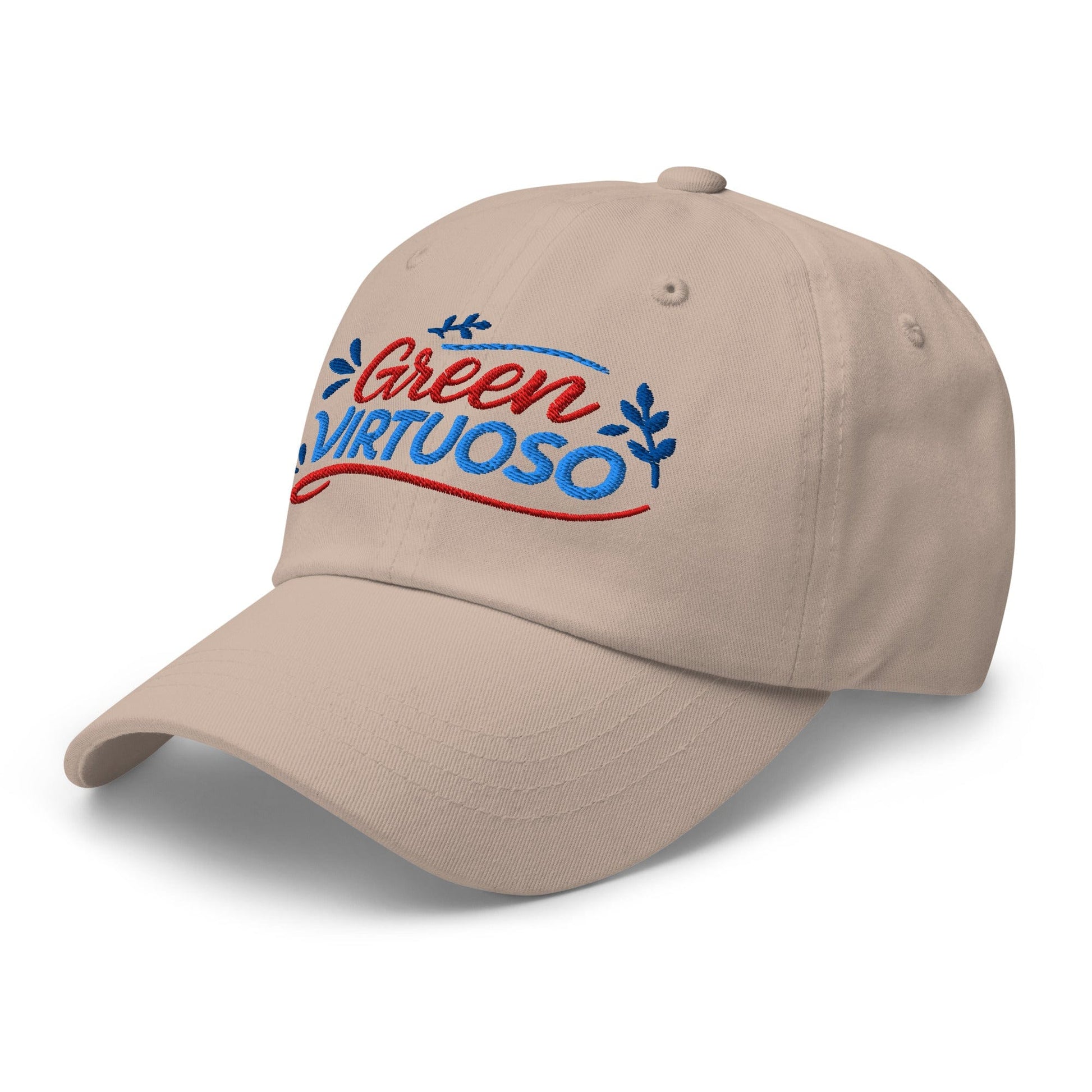 Green Virtuoso Masterpiece Design Embroidered Golf Cap - Funny Golf Tee by Swing Epic