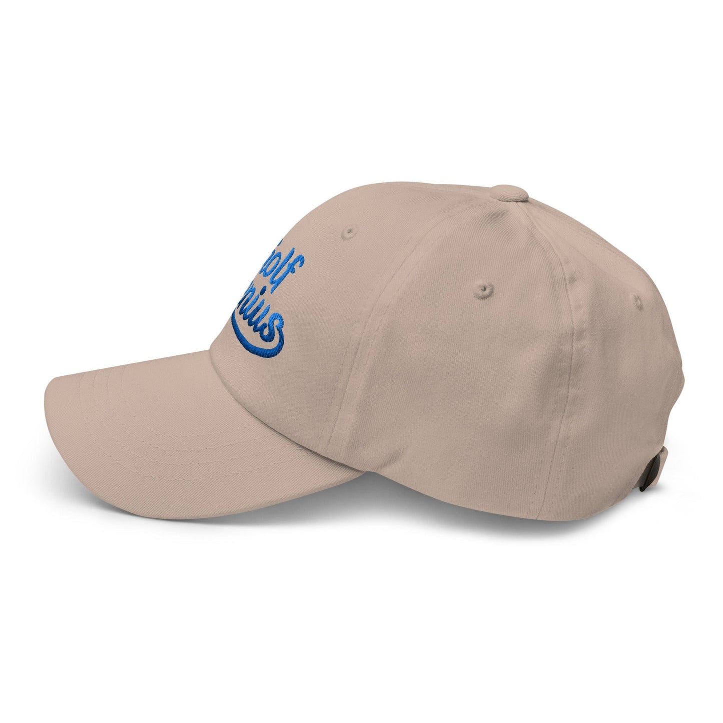Golf Genius Quirky Fun Spirit Embroidered Golf Cap - Funny Golf Tee by Swing Epic