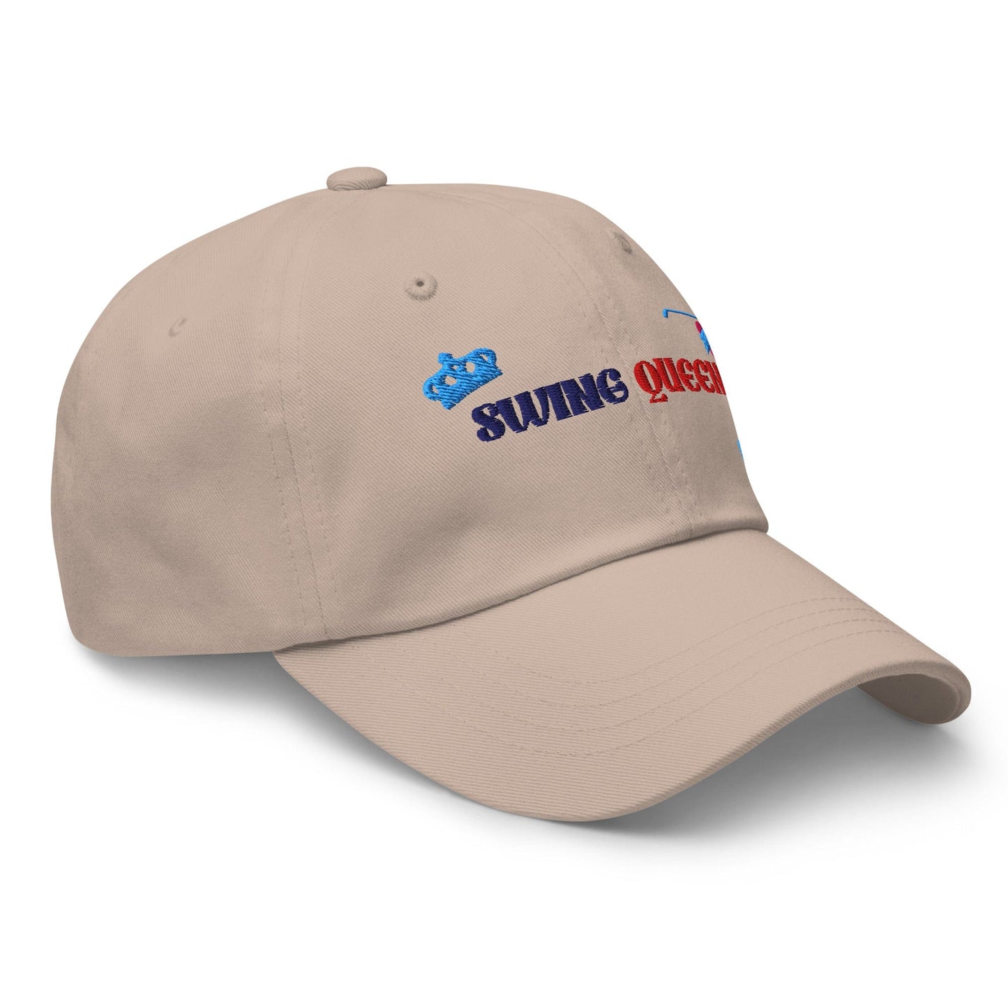Swing Queen Embroidered Golf Cap - Funny Golf Tee by Swing Epic