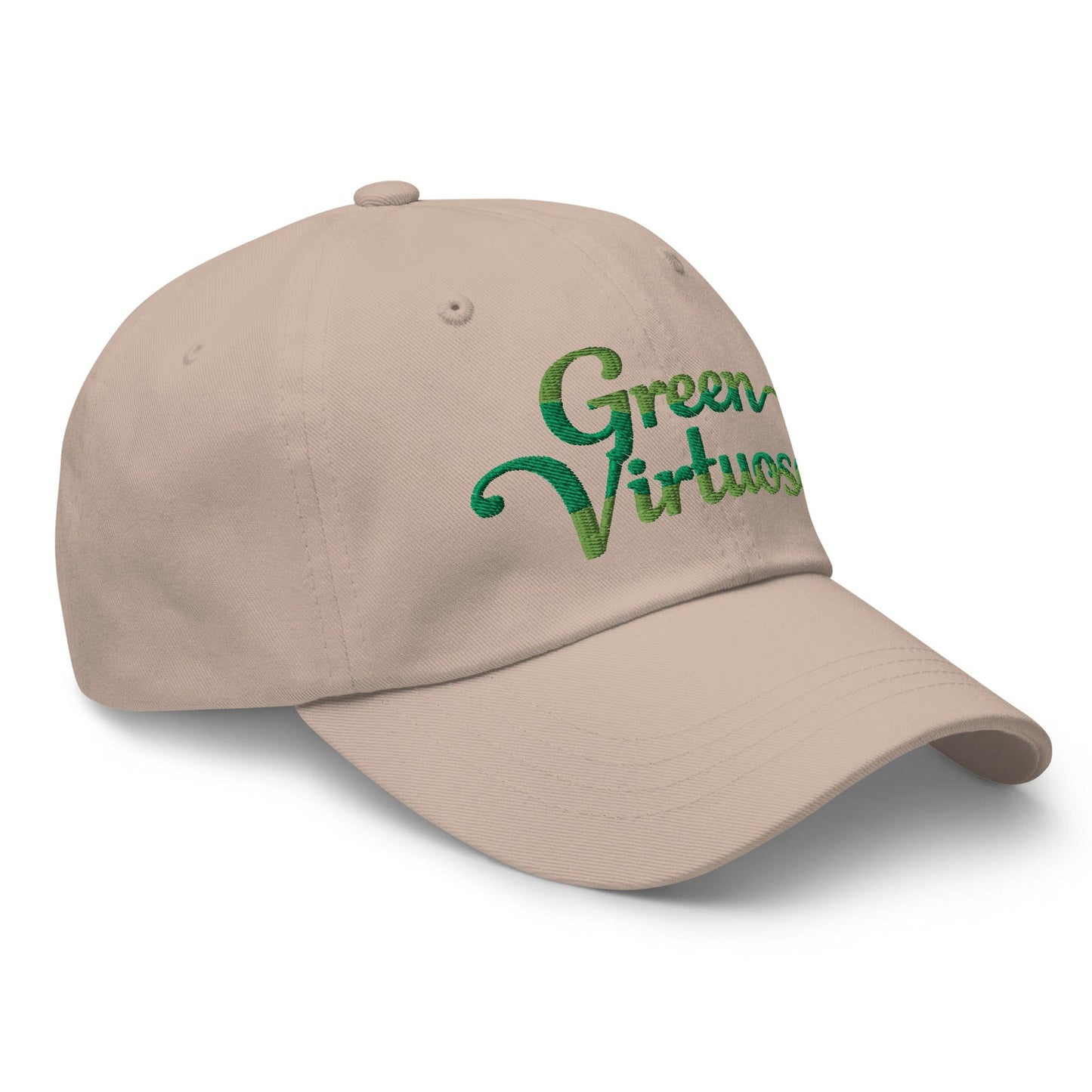 Green Virtuoso Engaging Fun Spirit Embroidered Golf Cap - Funny Golf Tee by Swing Epic