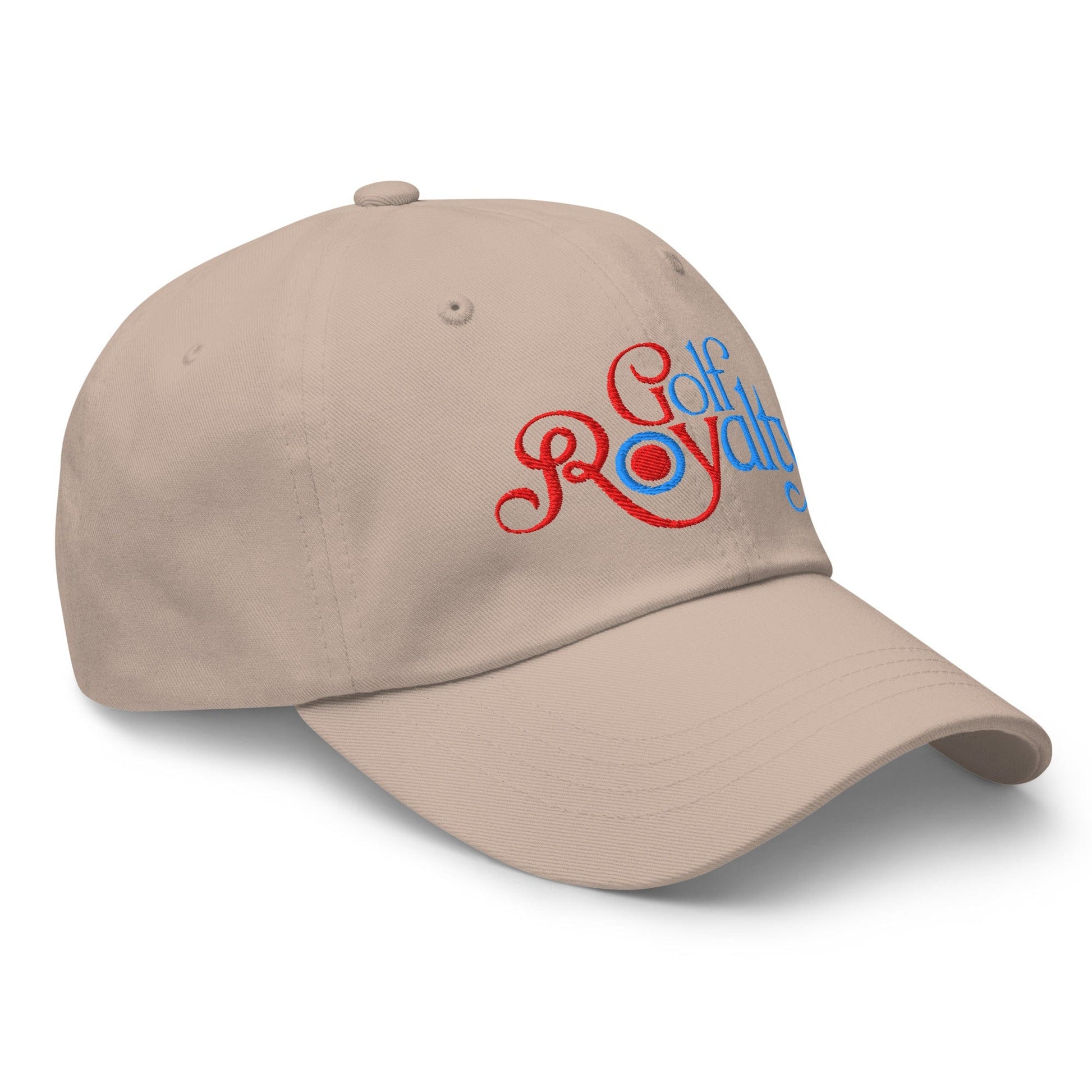 Golf Royalty Quirky Fun Embroidered Golf Cap - Funny Golf Tee by Swing Epic