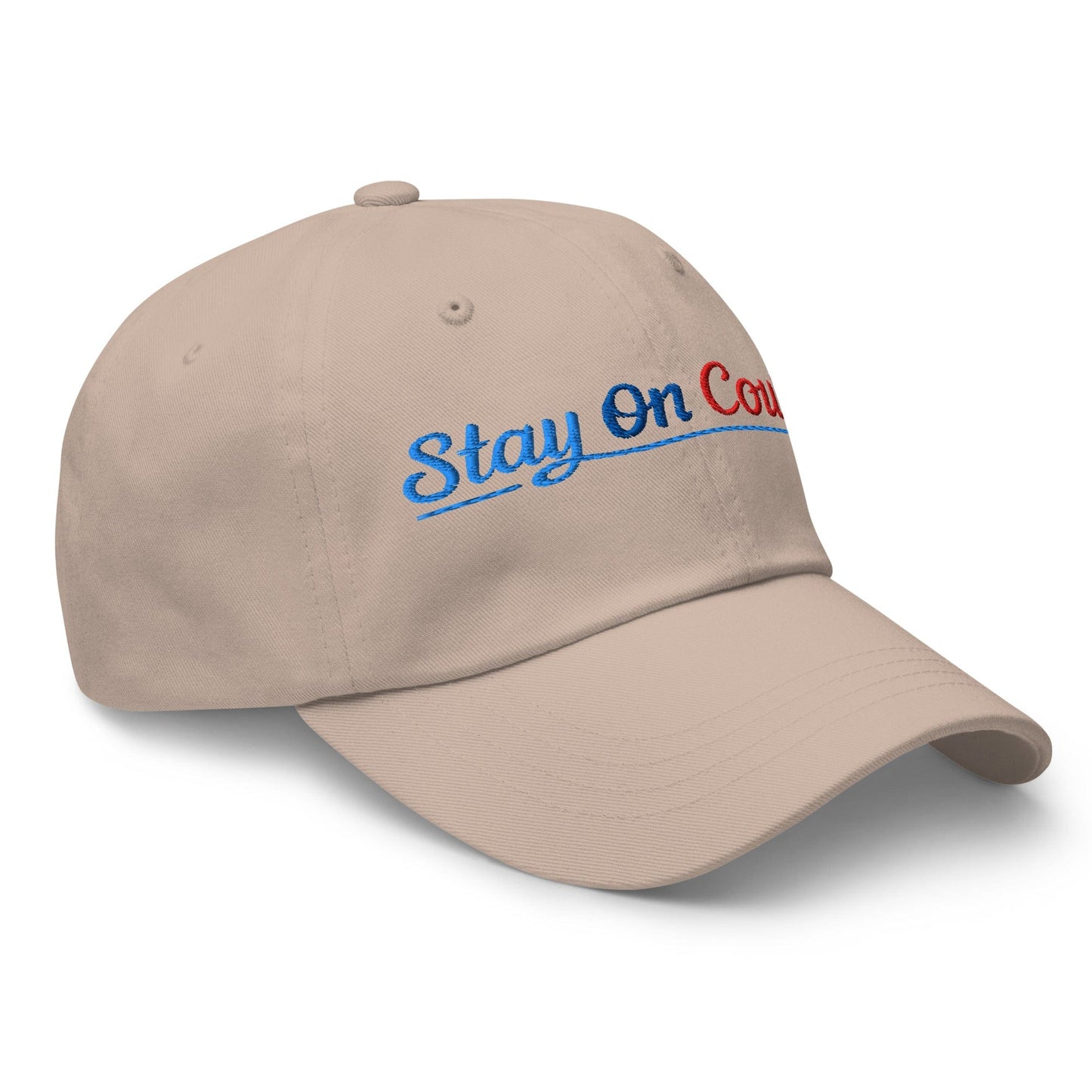 Stay On Course Embroidered Golf Cap - Funny Golf Tee by Swing Epic