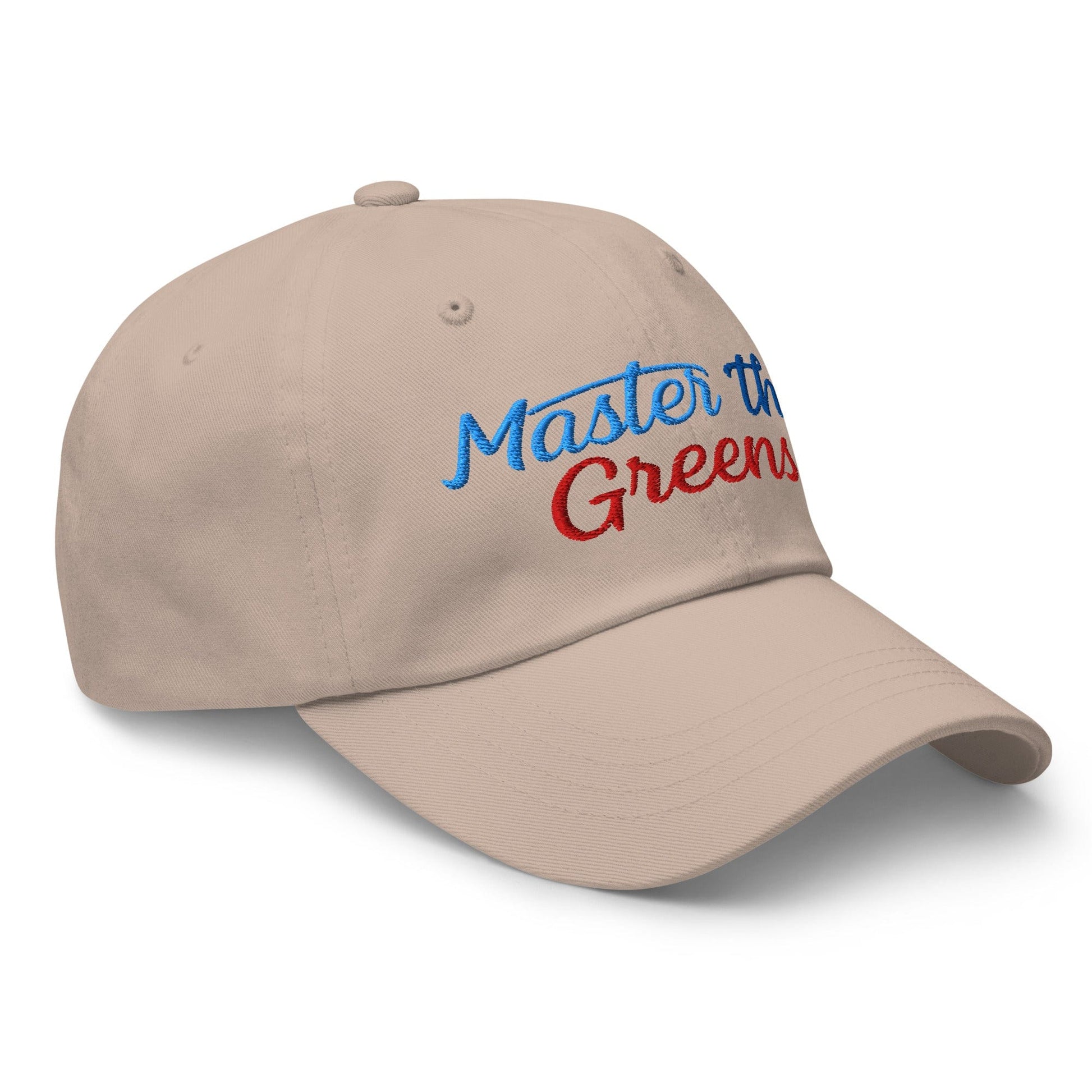 Master the Greens Embroidered Golf Cap - Funny Golf Tee by Swing Epic