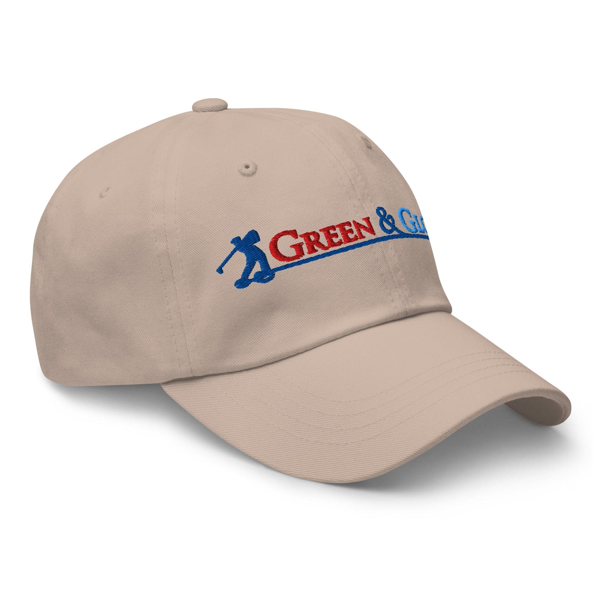 Green & Glory Embroidered Golf Cap - Funny Golf Tee by Swing Epic