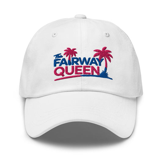 The Fairway Queen Embroidered Golf Cap - Funny Golf Tee by Swing Epic