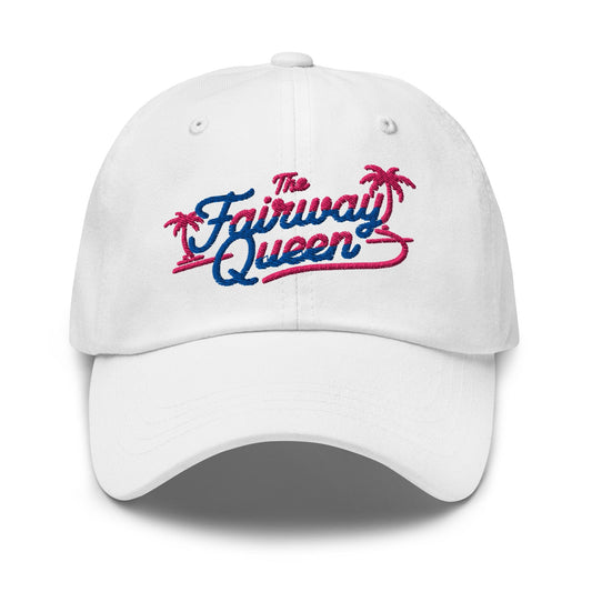 The Fairway Queen Embroidered Golf Cap - Funny Golf Tee by Swing Epic