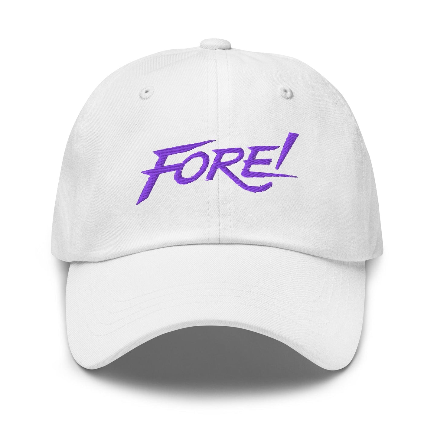 FORE Lookout Fun Embroidered Golf Cap - Funny Golf Tee by Swing Epic