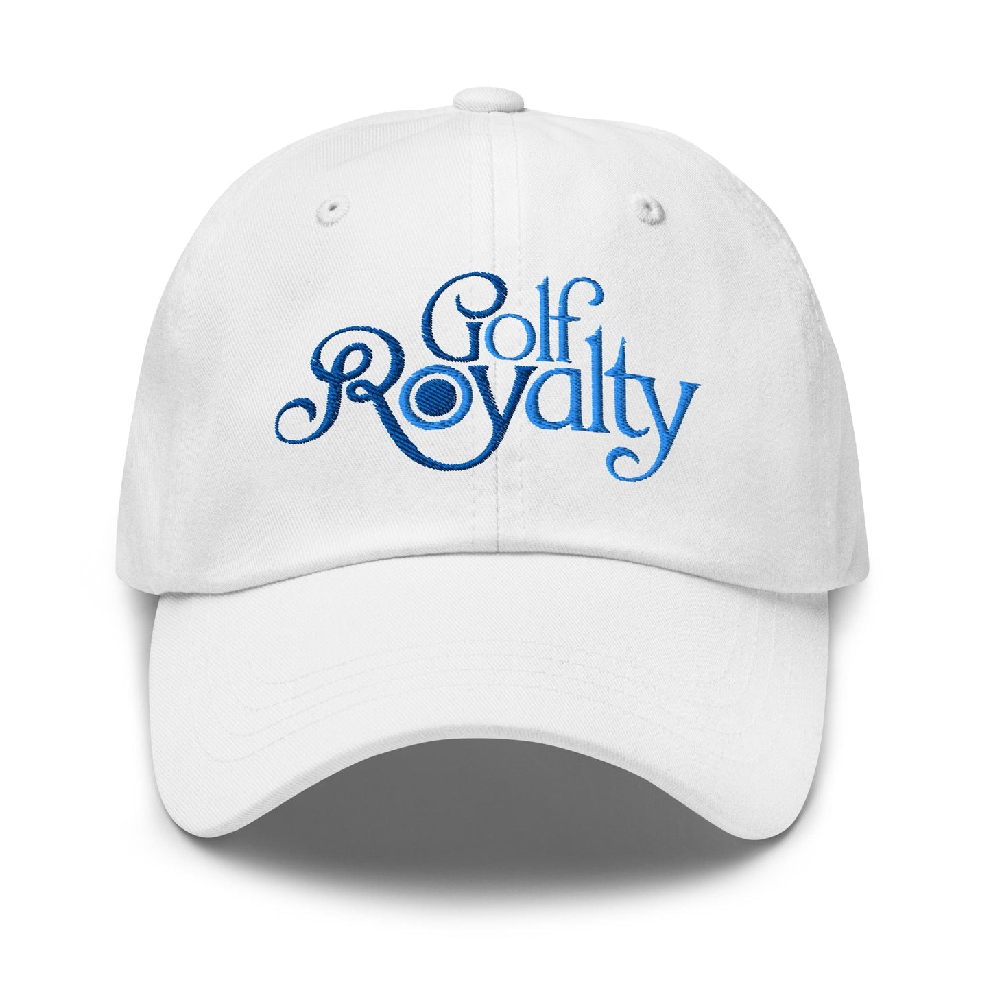 Golf Royalty Quirky Fun Embroidered Golf Cap - Funny Golf Tee by Swing Epic