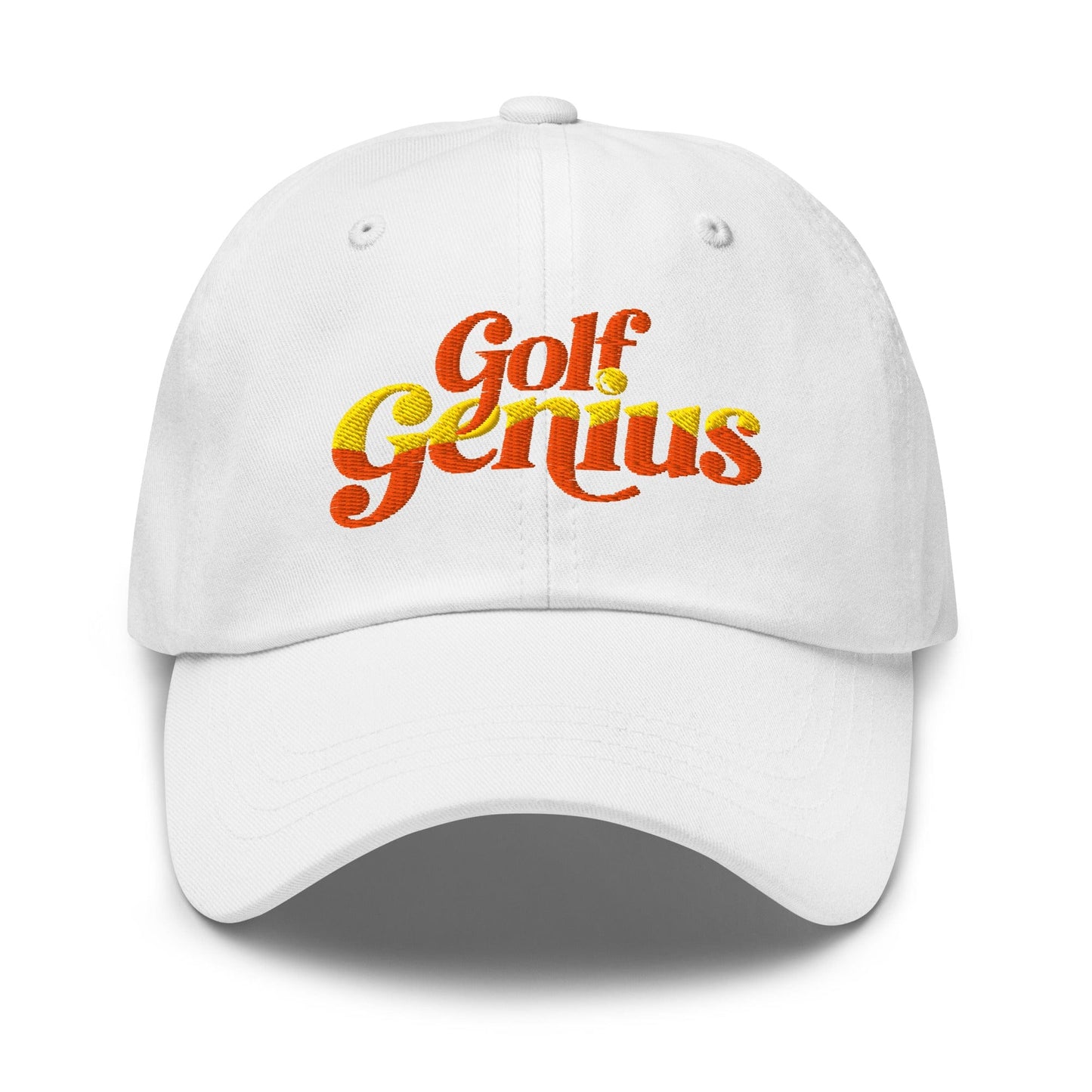 Golf Genius Embroidered Golf Cap - Funny Golf Tee by Swing Epic