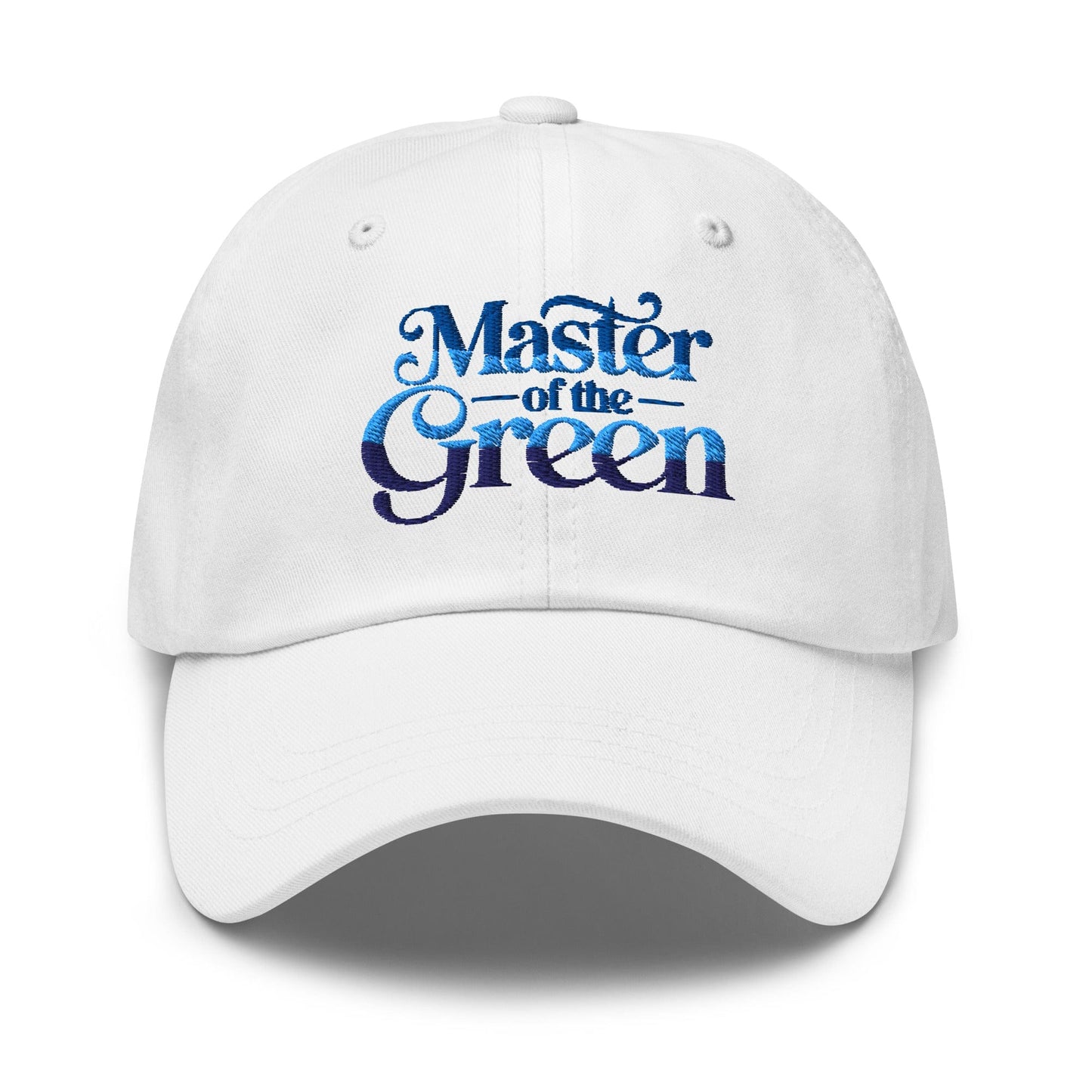 Master of the Green Engaging Embroidered Golf Cap - Funny Golf Tee by Swing Epic