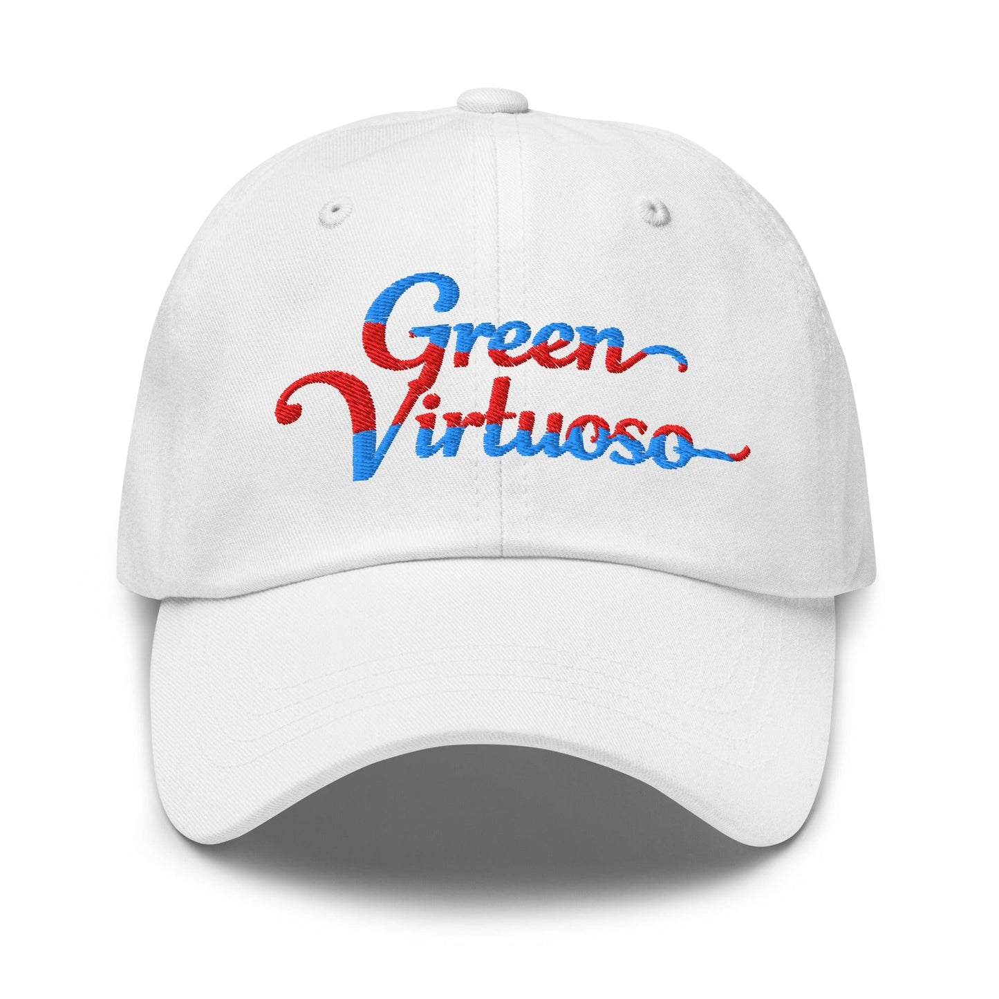 Green Virtuoso Engaging Fun Spirit Embroidered Golf Cap - Funny Golf Tee by Swing Epic