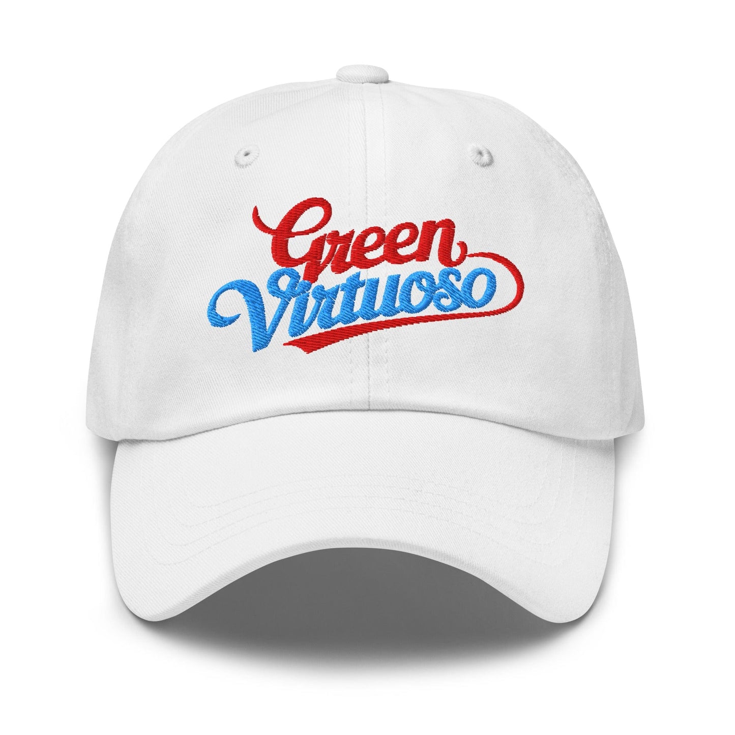 Green Virtuoso Embroidered Golf Cap - Funny Golf Tee by Swing Epic