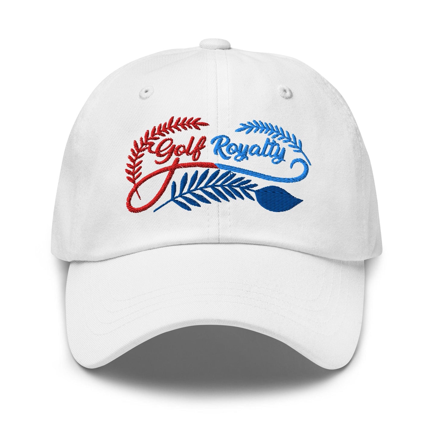 Golf Royalty Fun Design Embroidered Golf Cap - Funny Golf Tee by Swing Epic