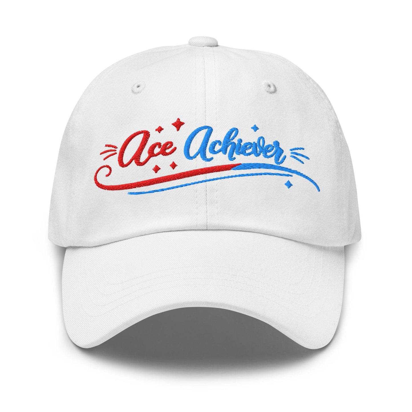 Ace Achiever Sparkle Magic Swirl Embroidered Golf Cap - Funny Golf Tee by Swing Epic